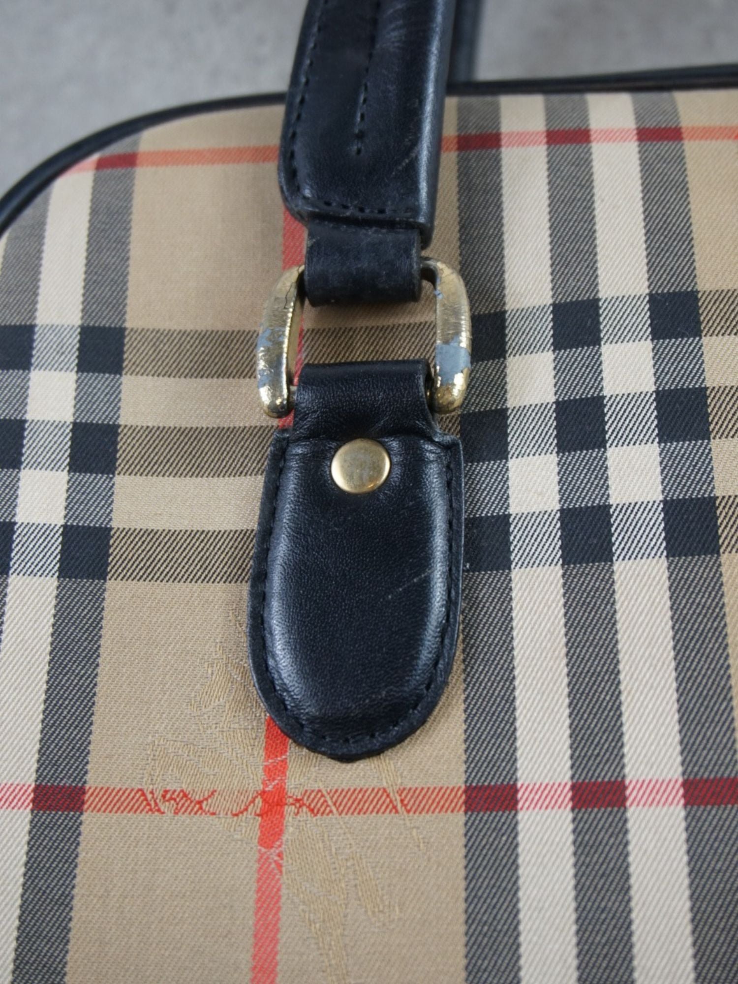 Sac rigide Check Burberrys