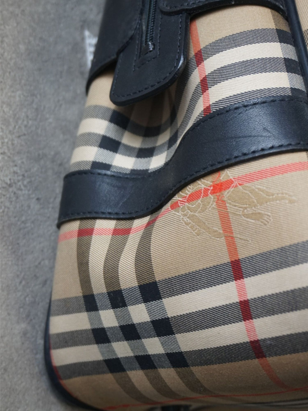 Sac rigide Check Burberrys