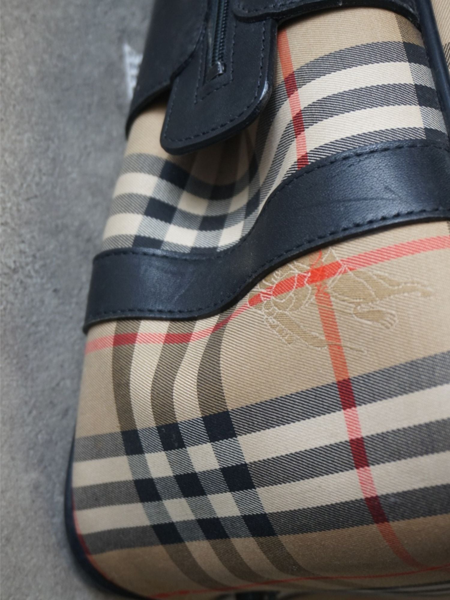 Sac rigide Check Burberrys