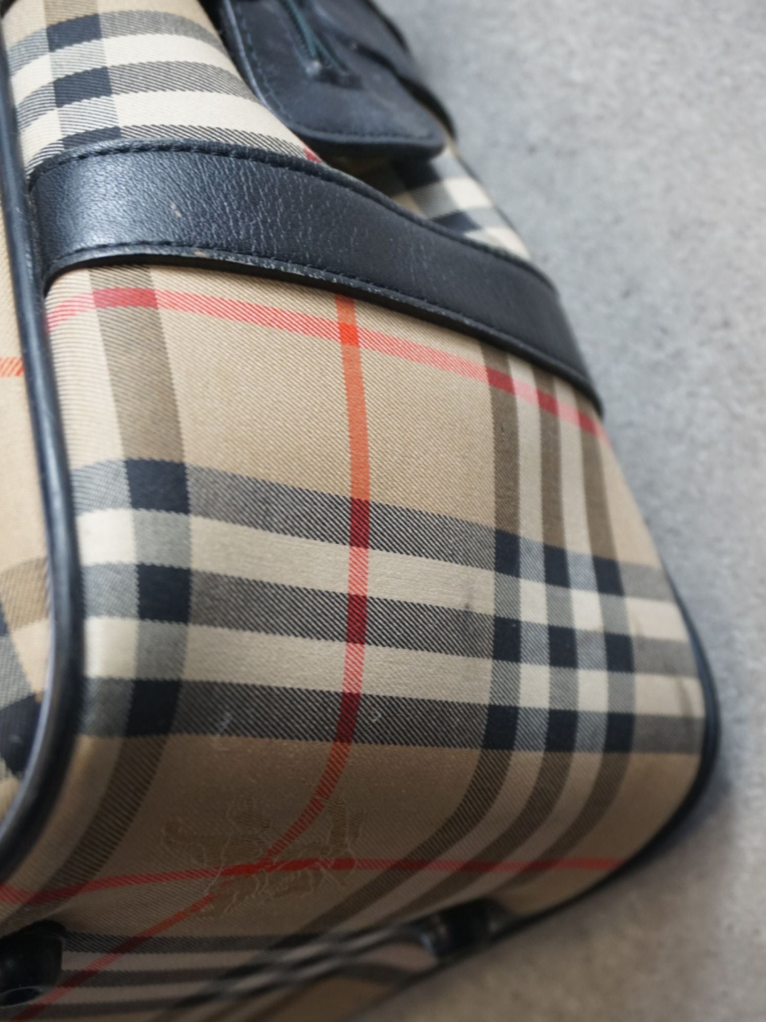 Sac rigide Check Burberrys