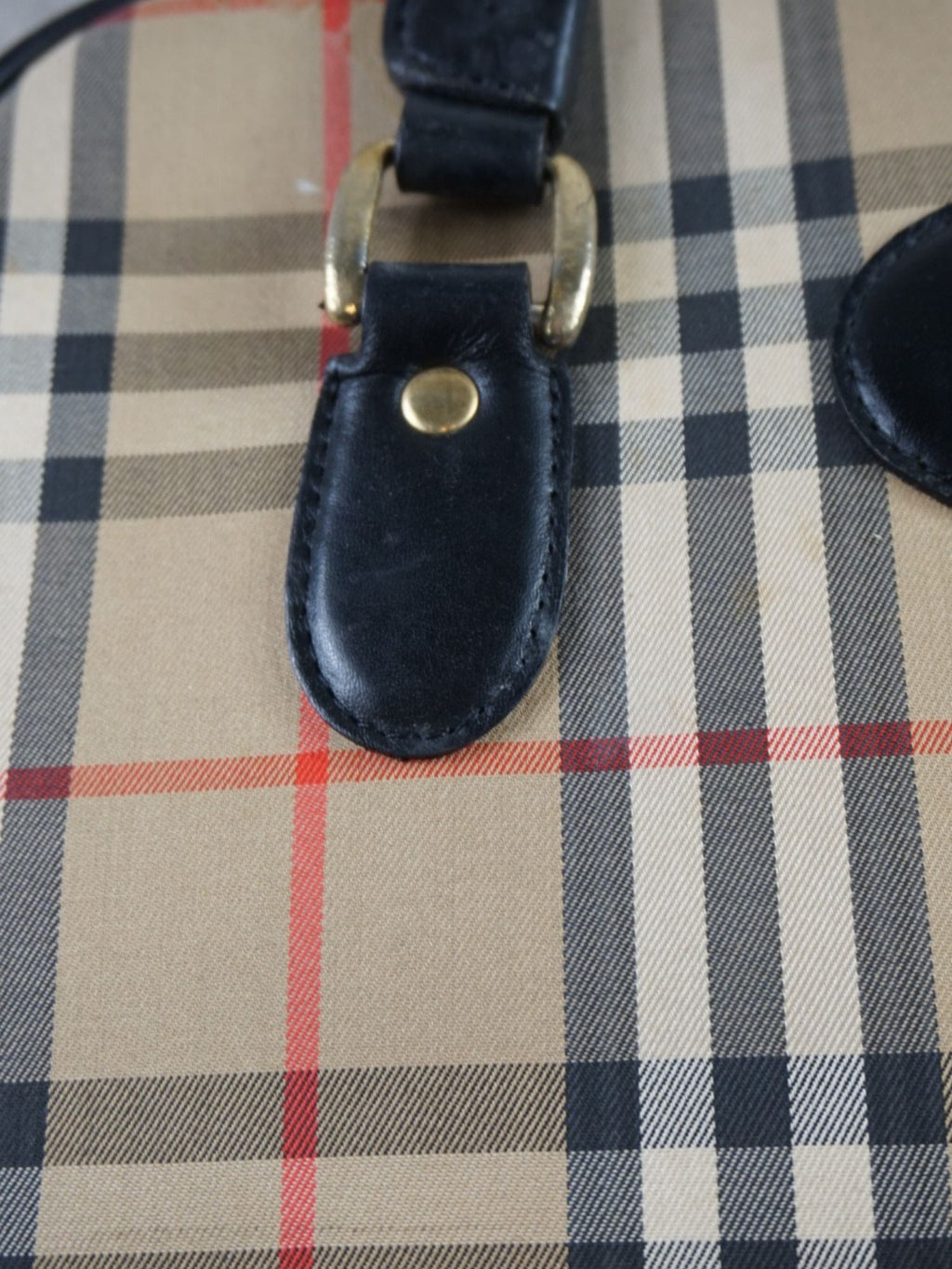 Sac rigide Check Burberrys