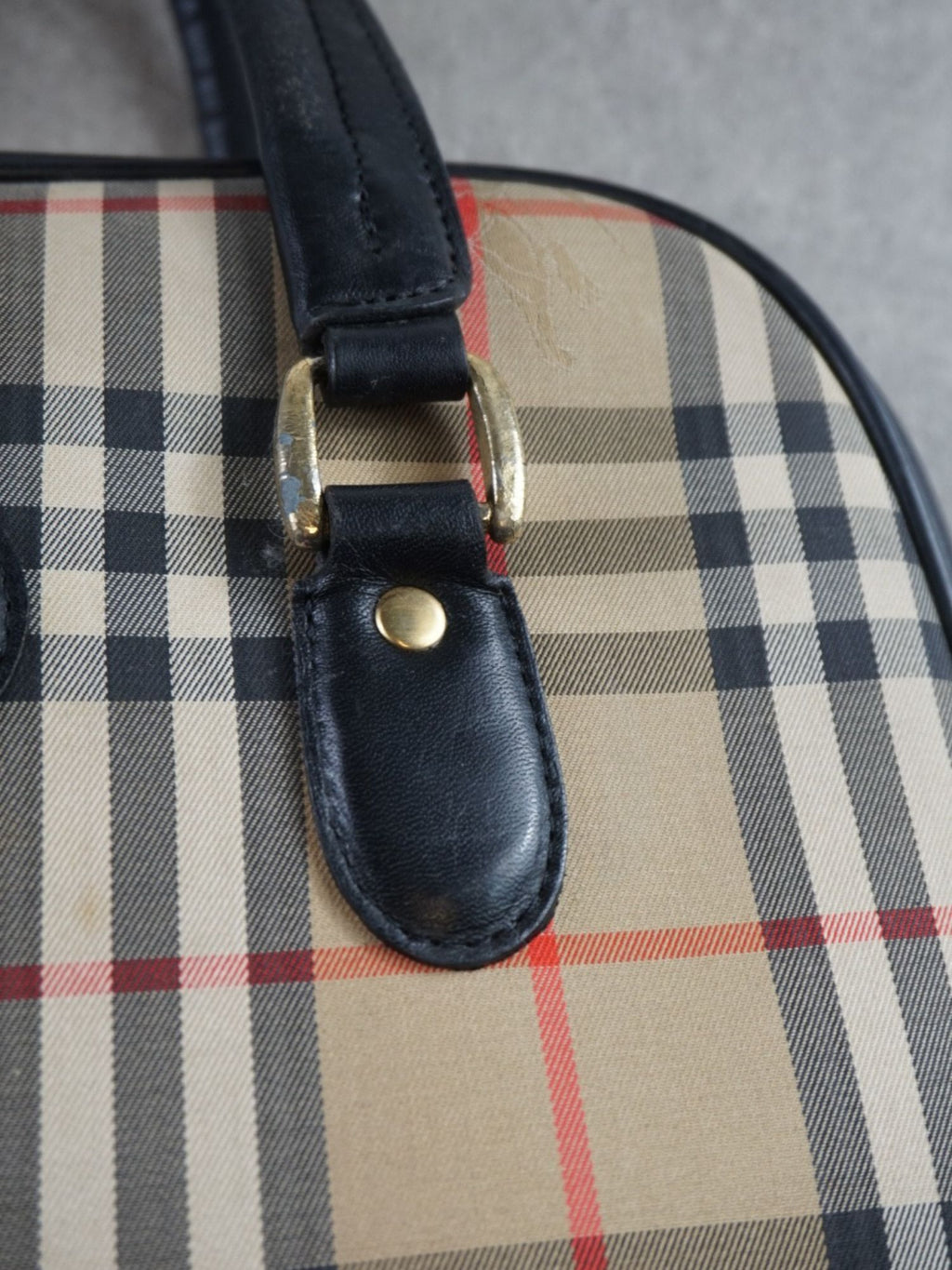 Sac rigide Check Burberrys