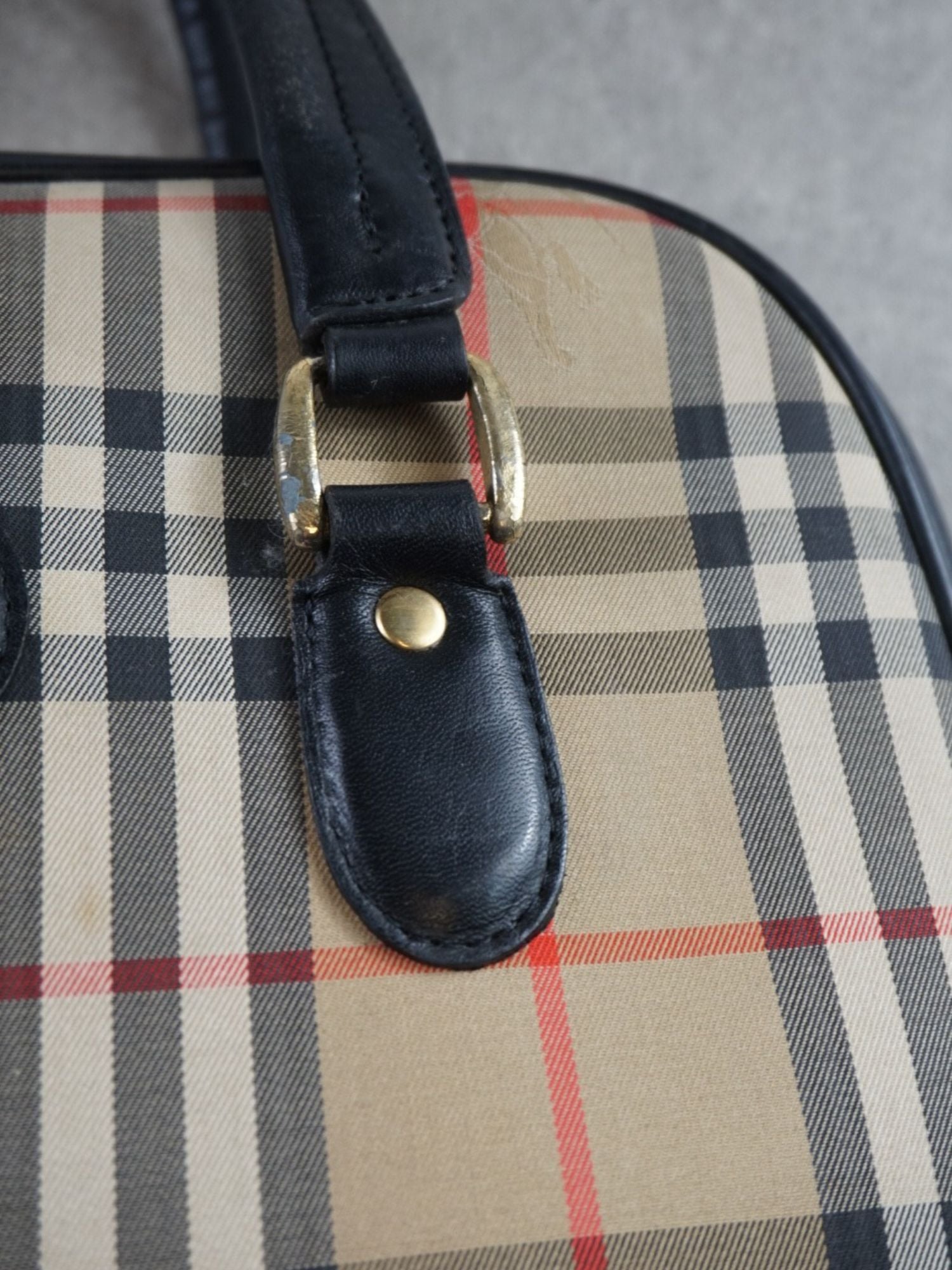 Sac rigide Check Burberrys