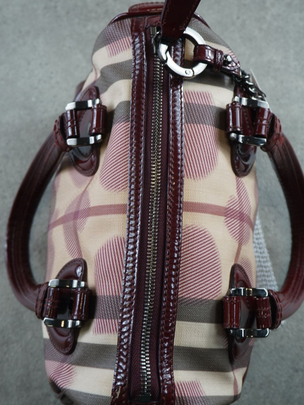 Sac Boston Burberry coeurs