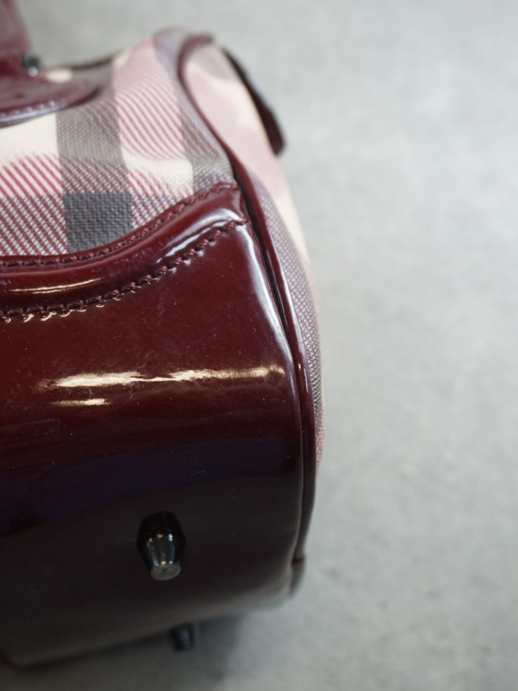 Sac Boston Burberry coeurs