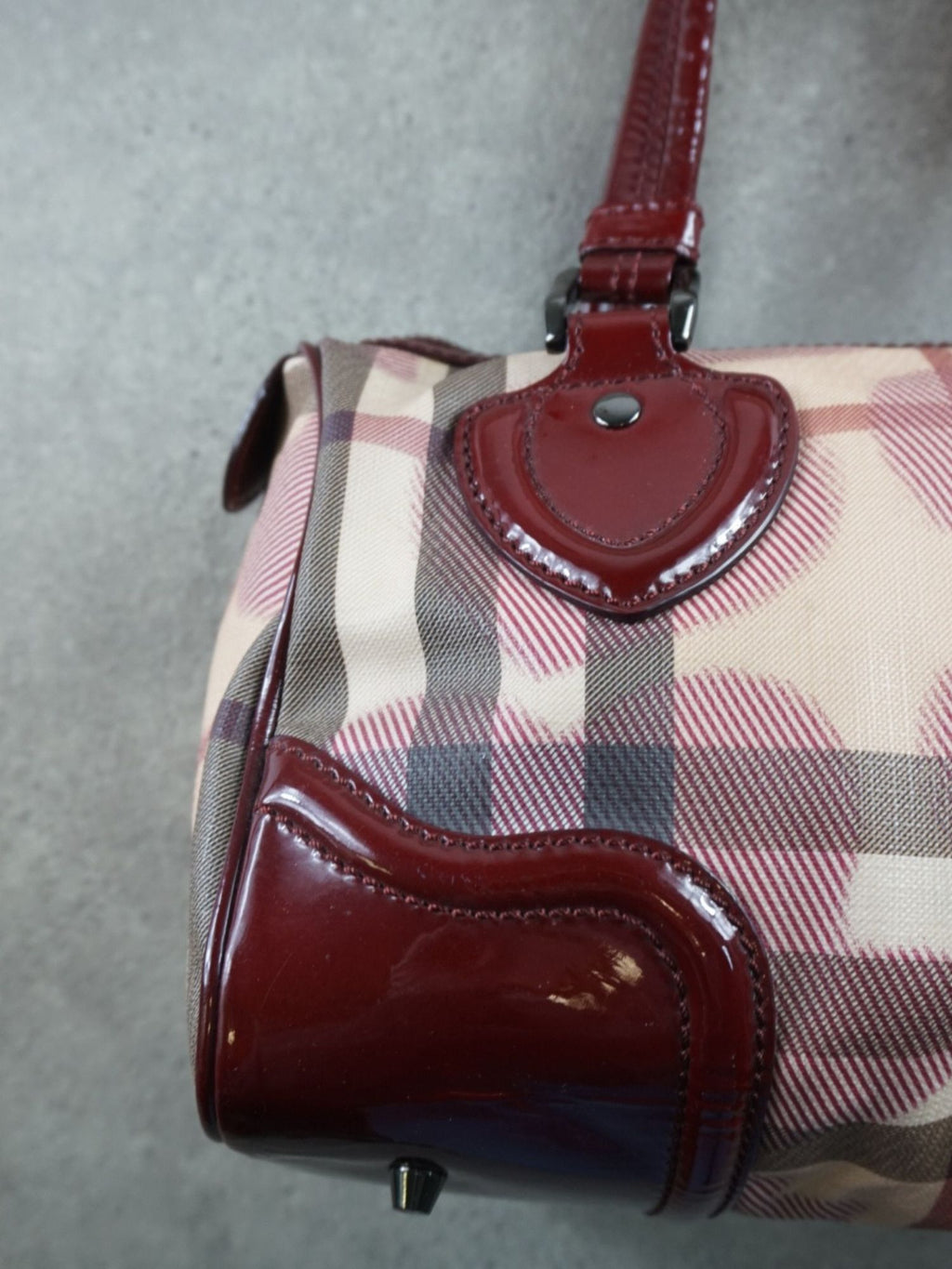 Sac Boston Burberry coeurs