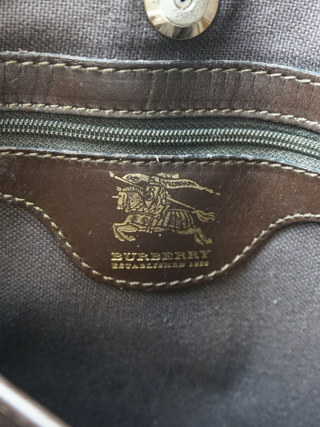 Sac Burberry beige Check