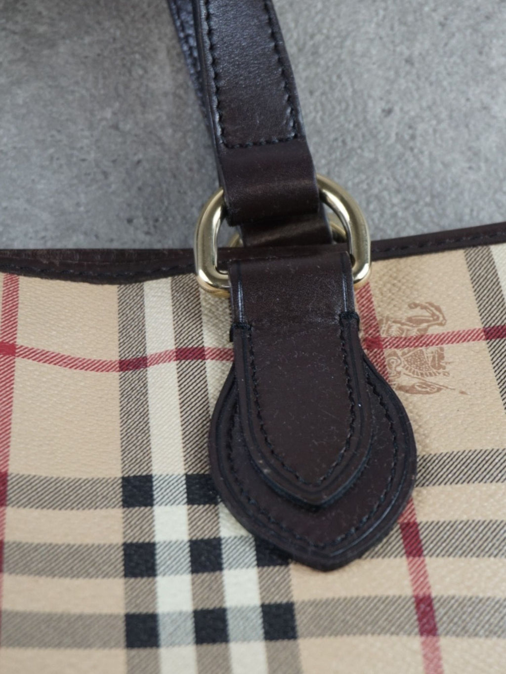 Sac Burberry beige Check