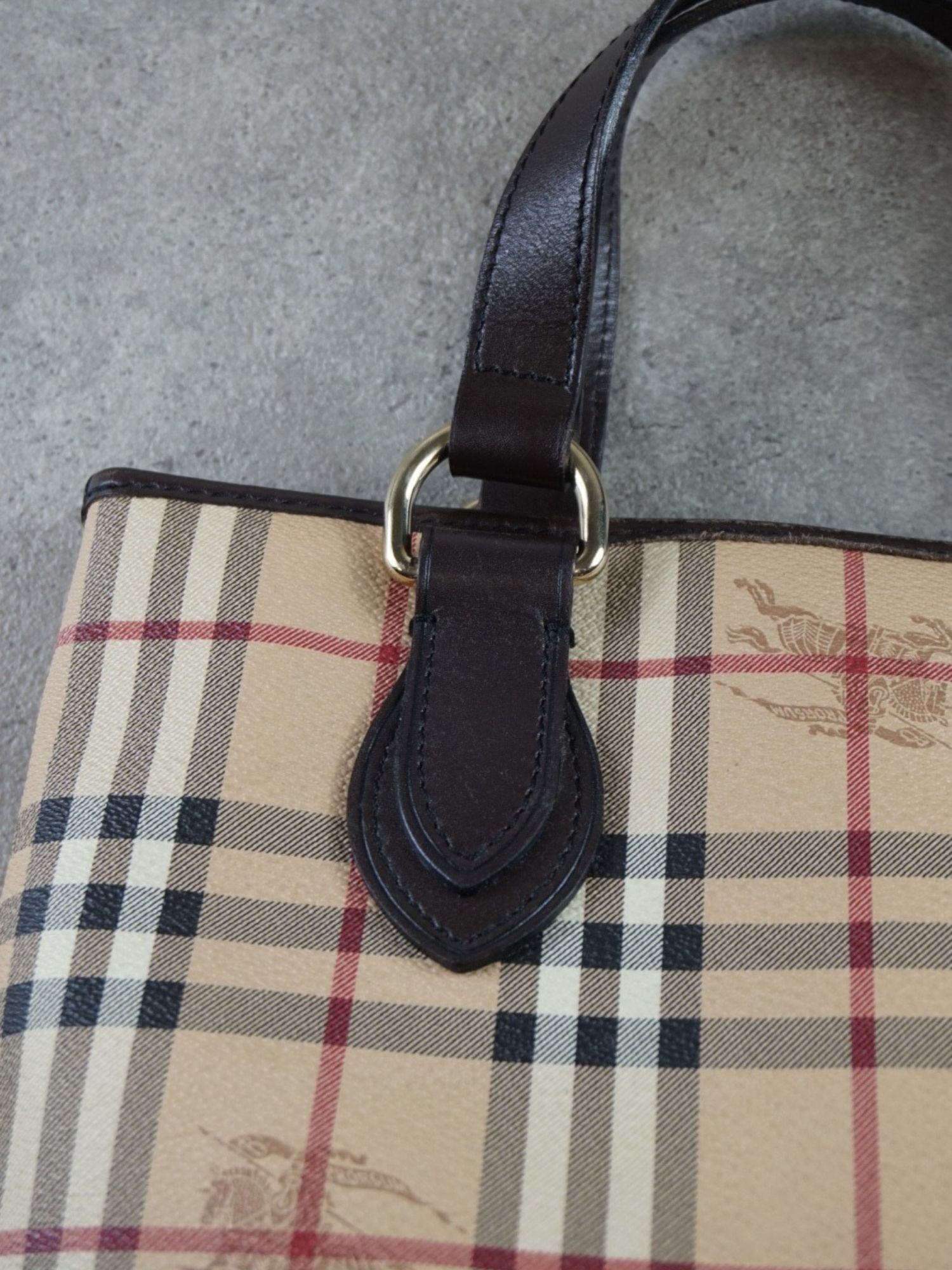 Sac Burberry beige Check
