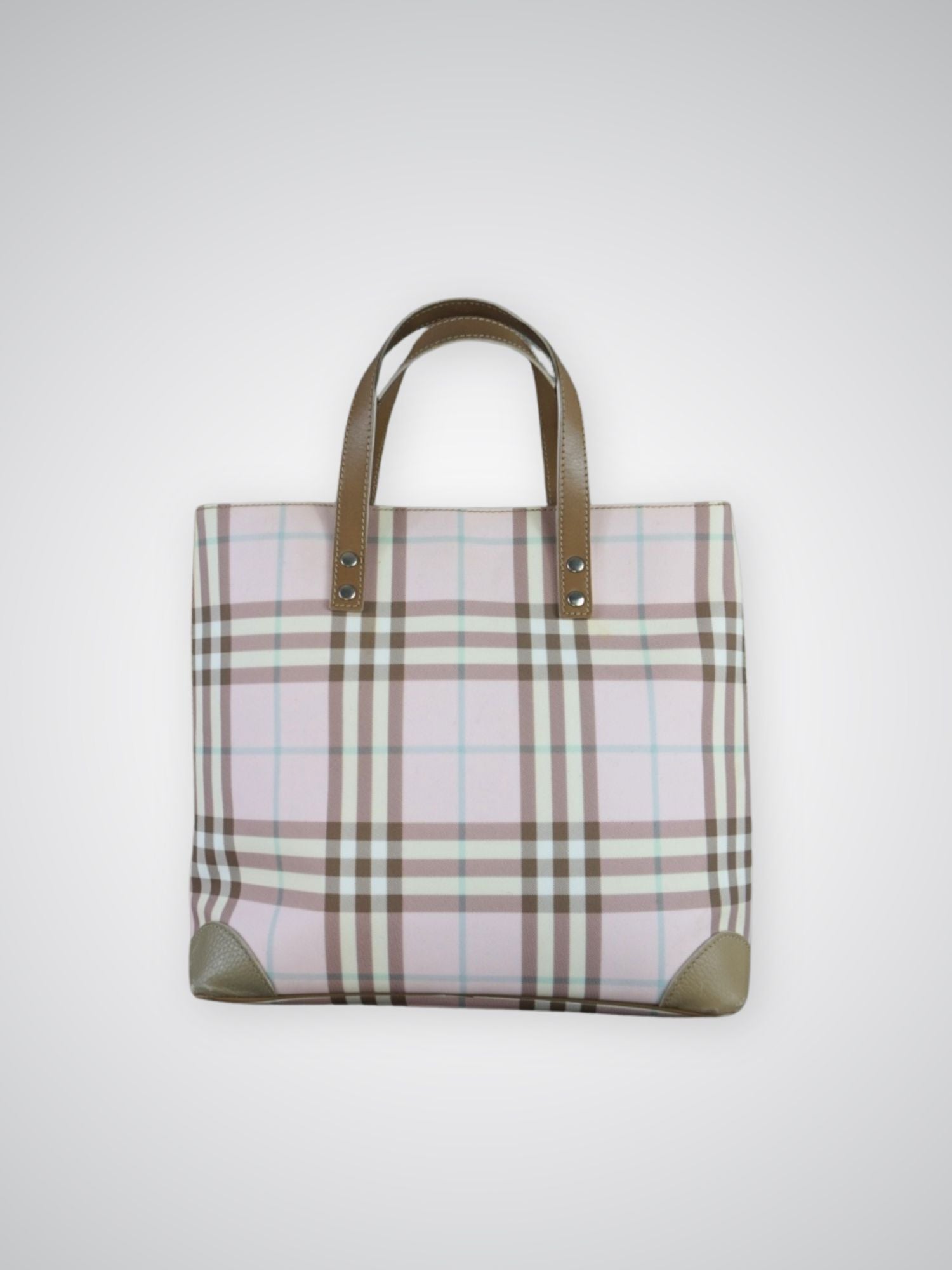 Sac Burberry rose Check