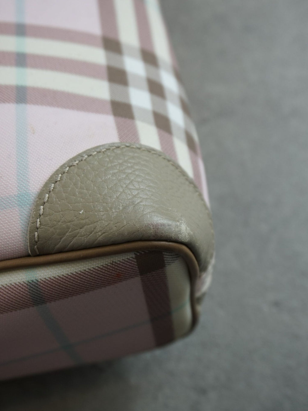 Sac Burberry rose Check