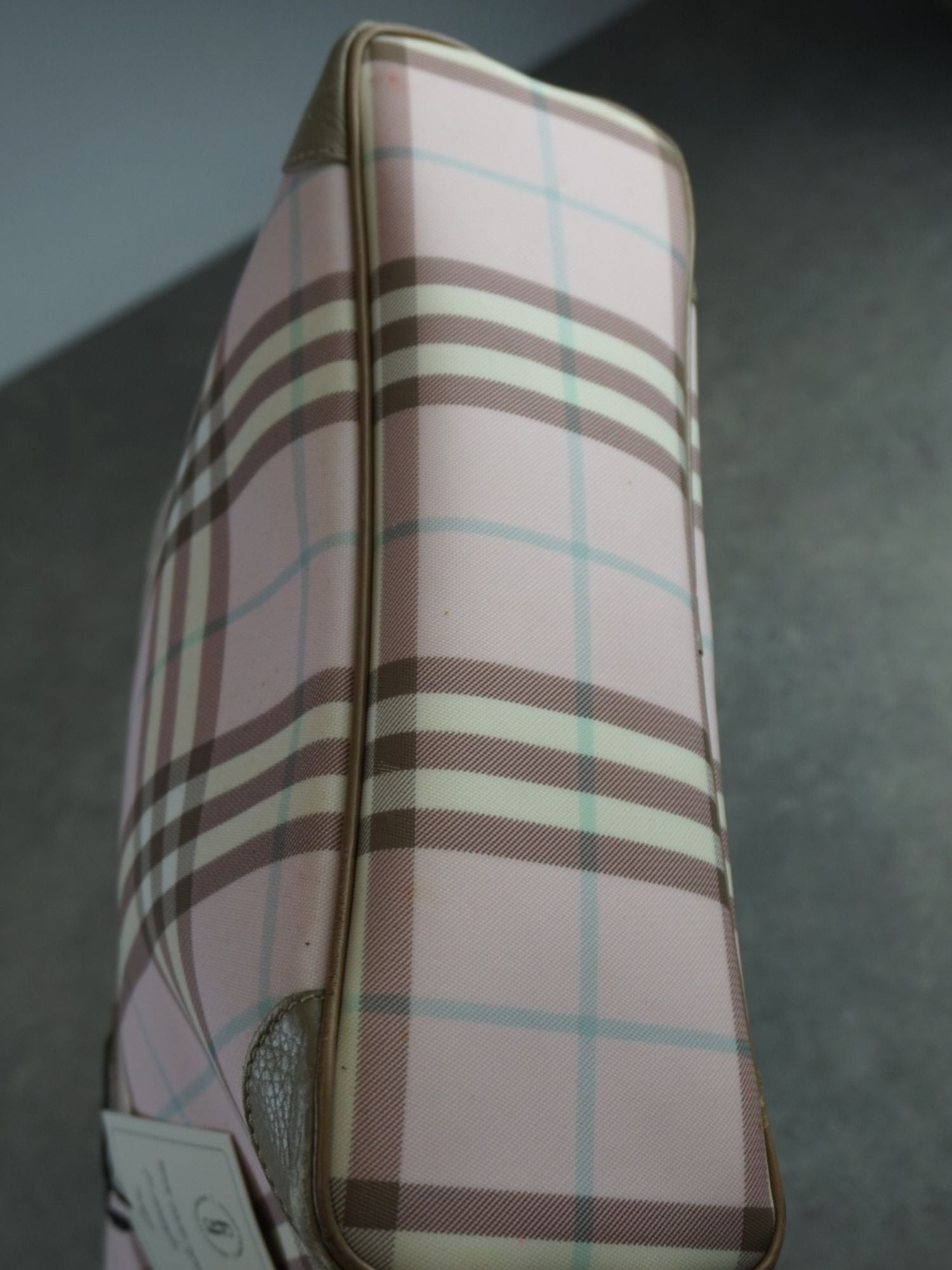 Sac Burberry rose Check