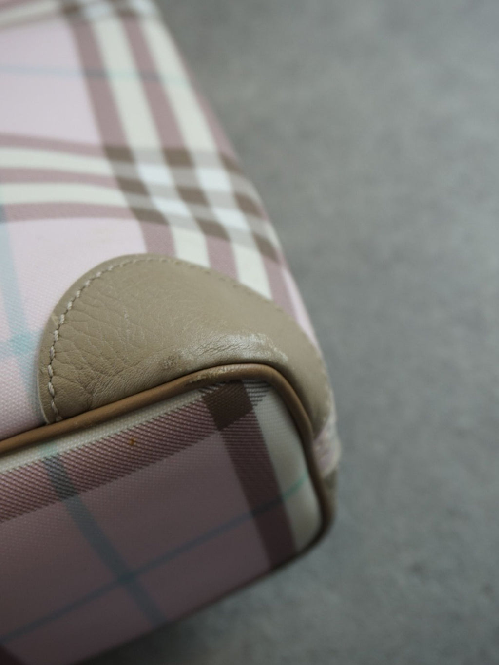 Sac Burberry rose Check