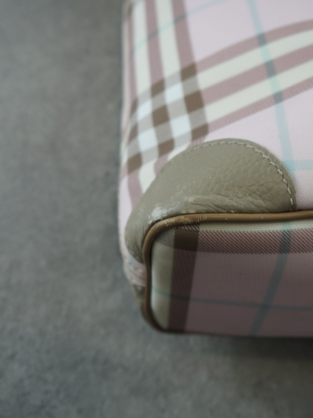 Sac Burberry rose Check