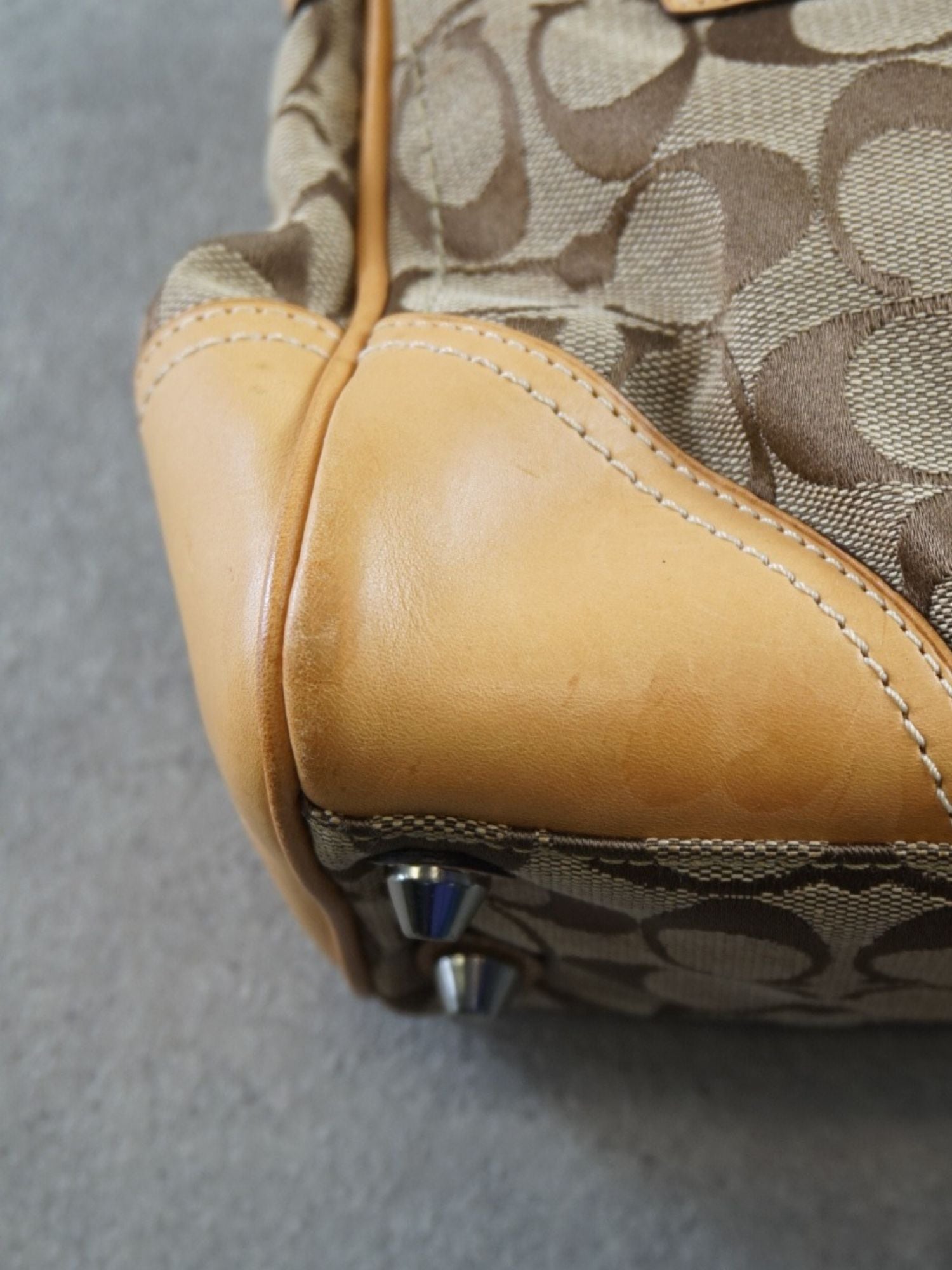 Sac Coach monogramme