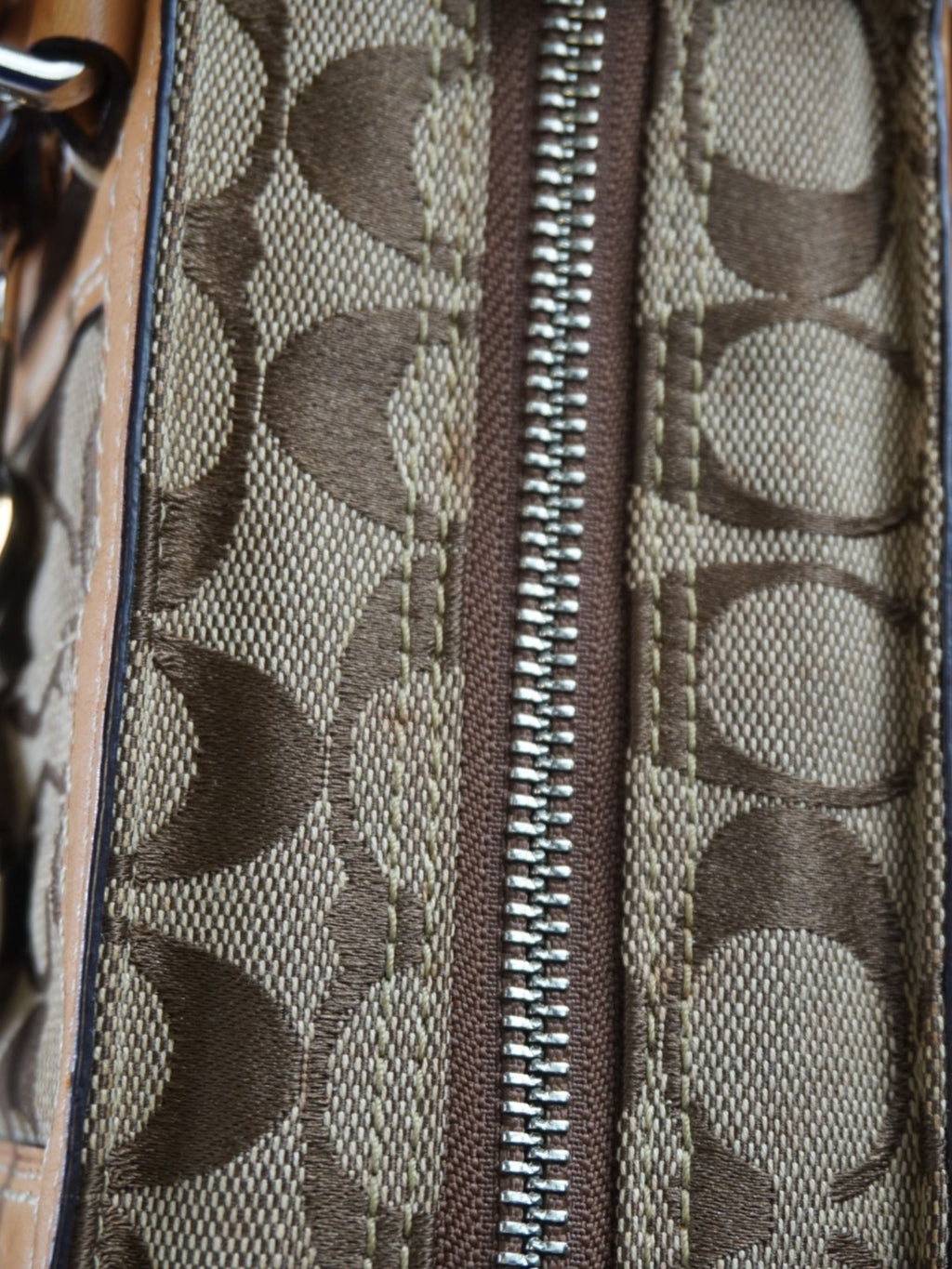 Sac Coach monogramme