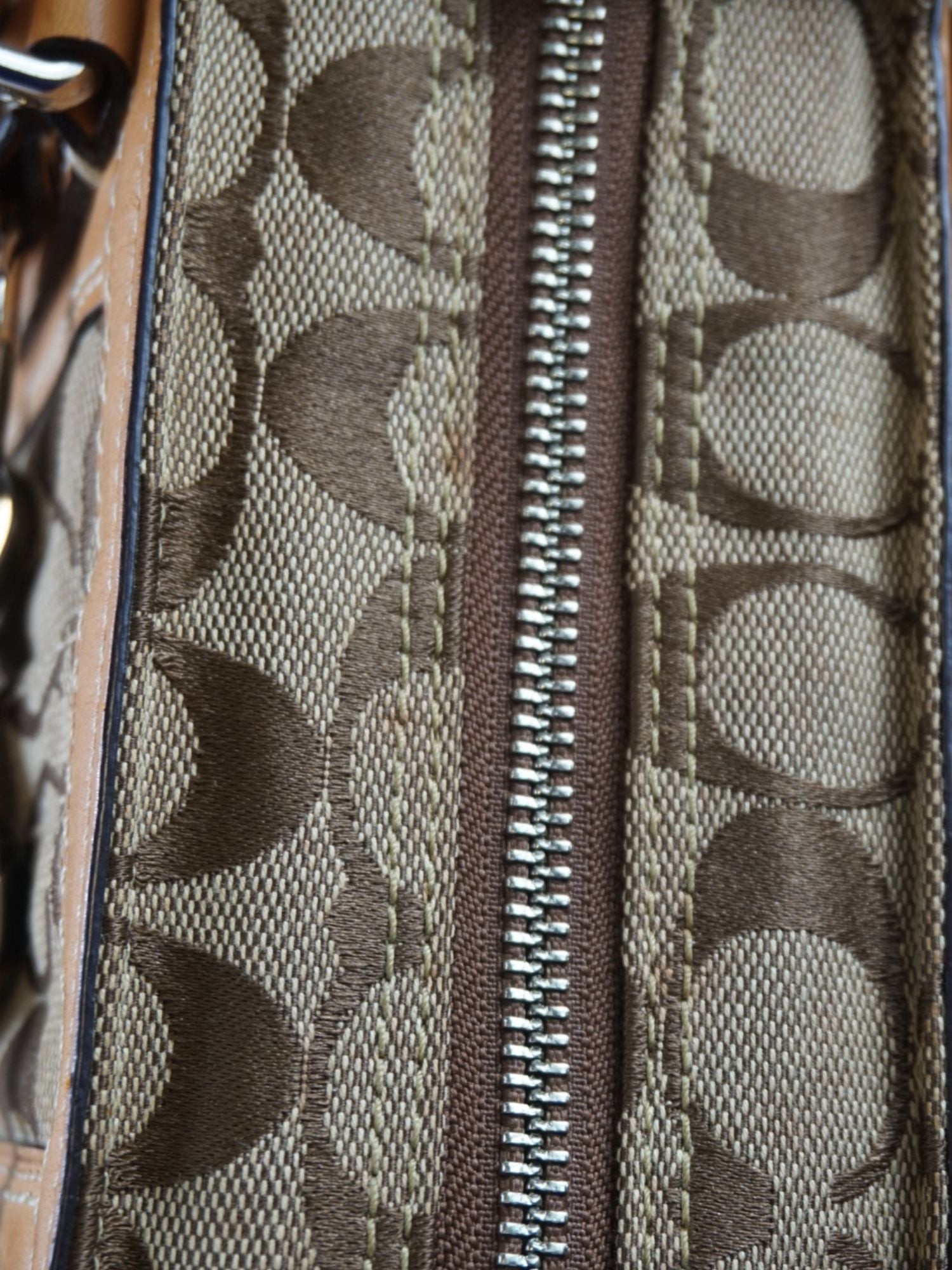 Sac Coach monogramme