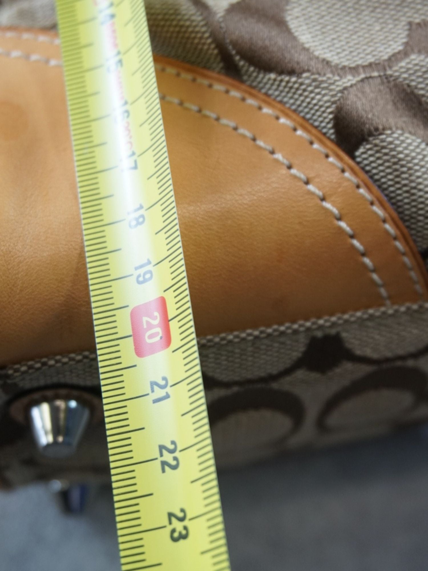 Sac Coach monogramme