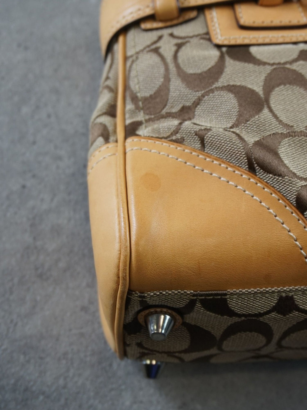 Sac Coach monogramme