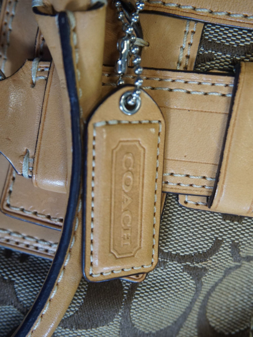 Sac Coach monogramme