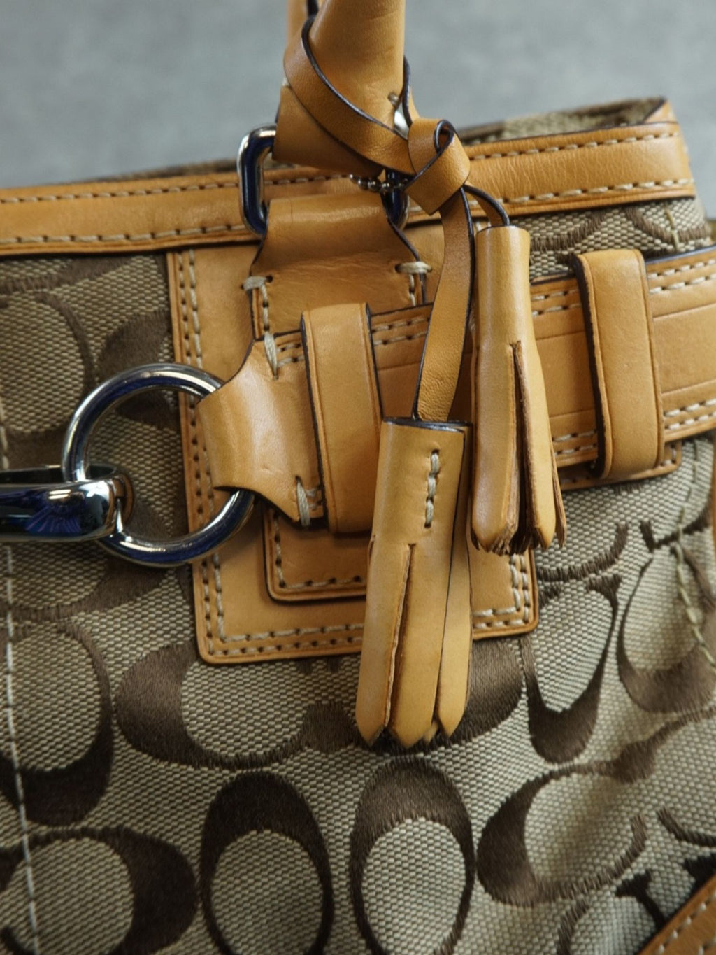 Sac Coach monogramme