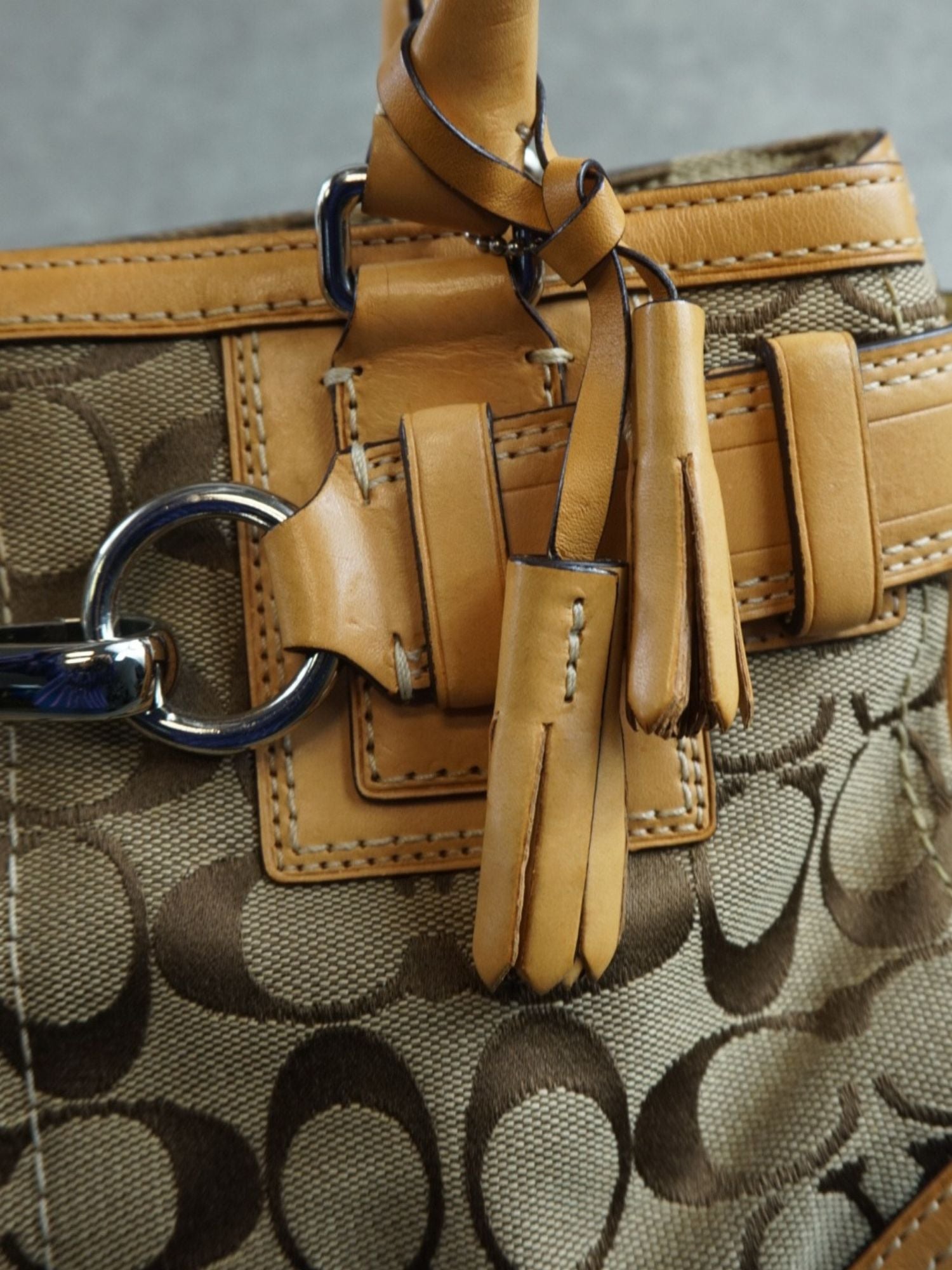 Sac Coach monogramme