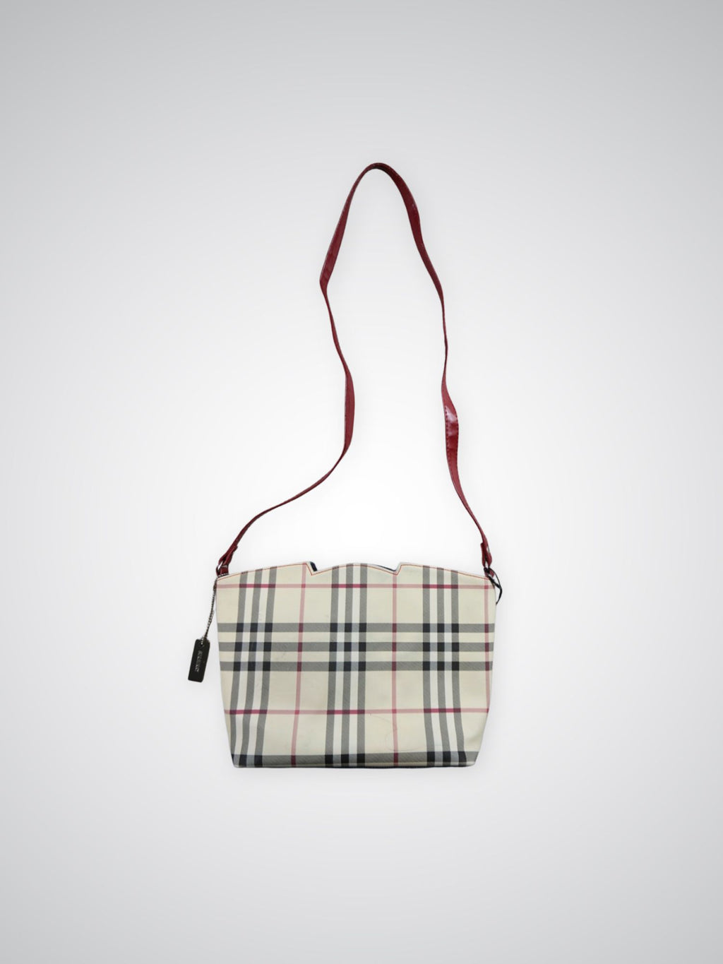 Sacoche Burberry bi-matières