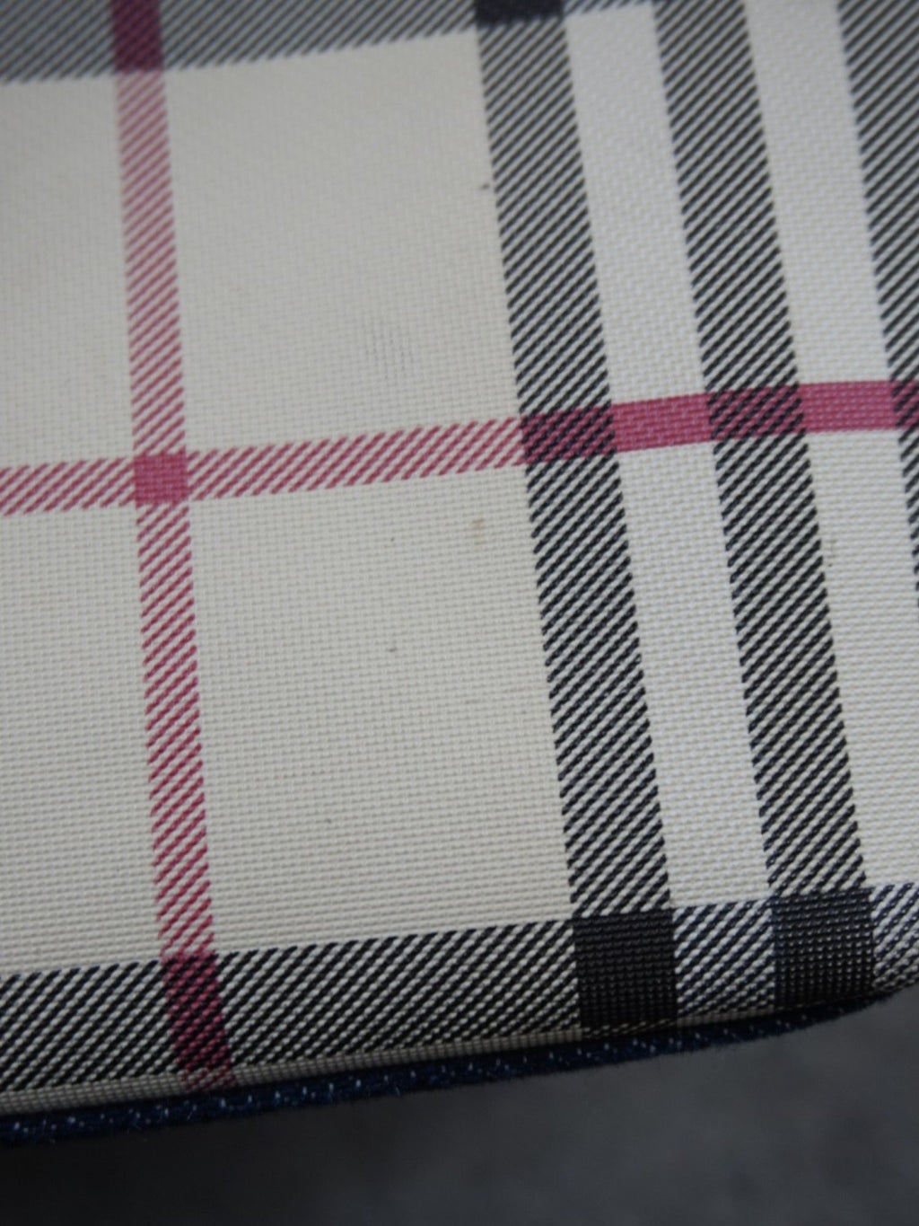 Sacoche Burberry bi-matières