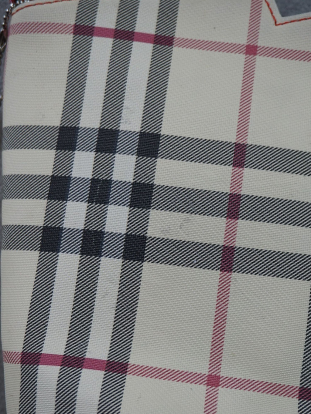 Sacoche Burberry bi-matières