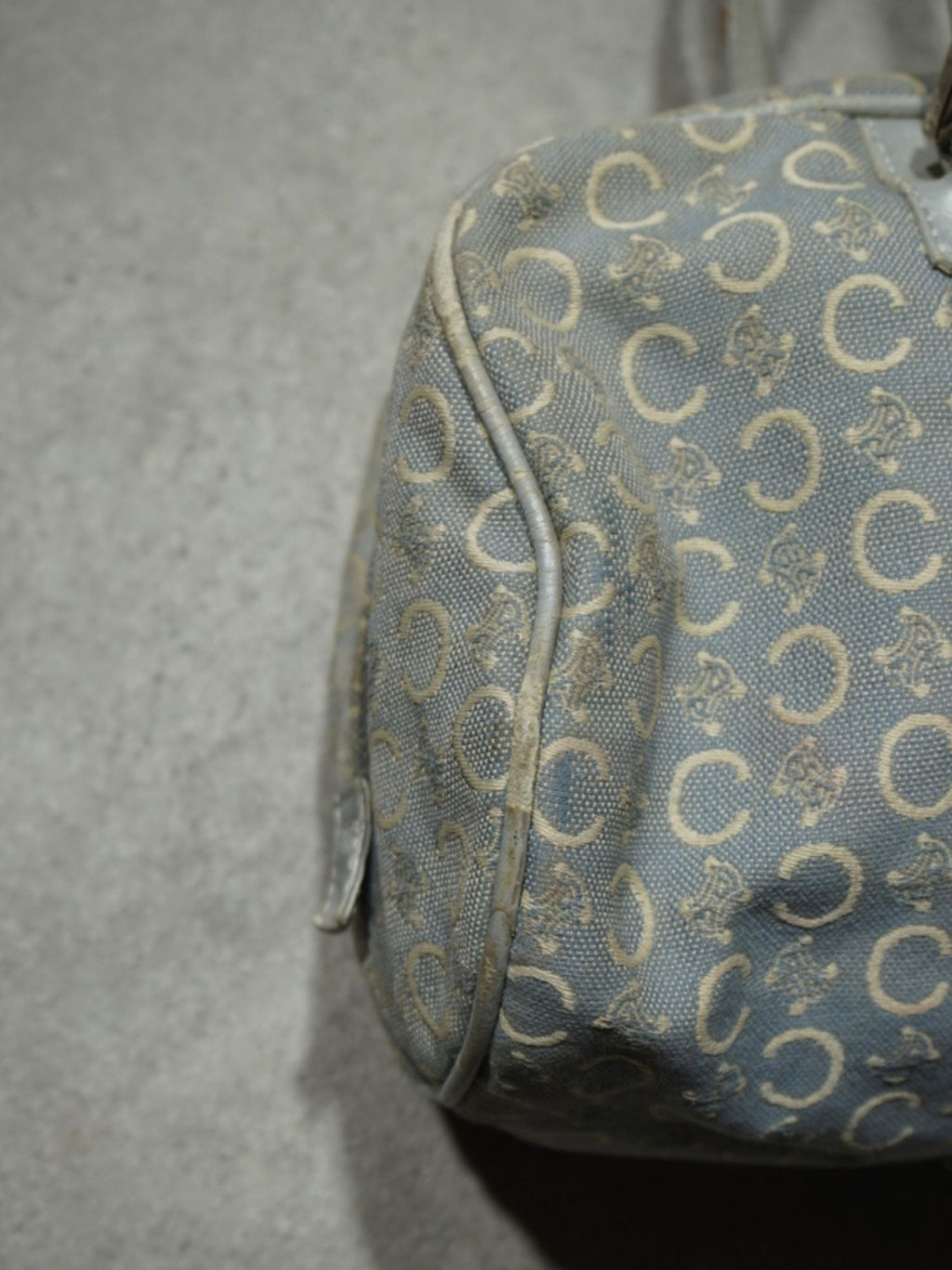 Sac baguette Céline en toile