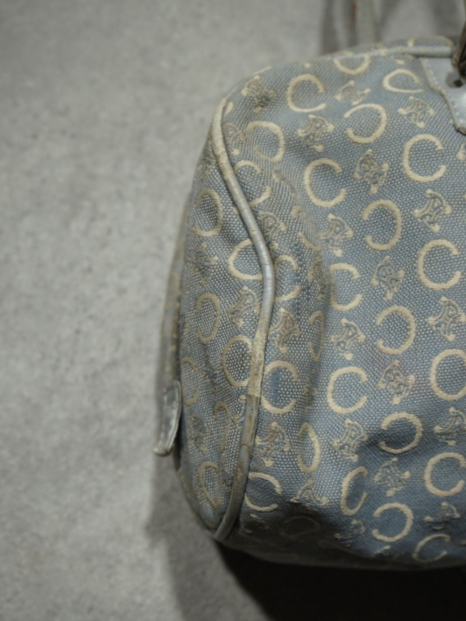 Sac baguette Céline en toile