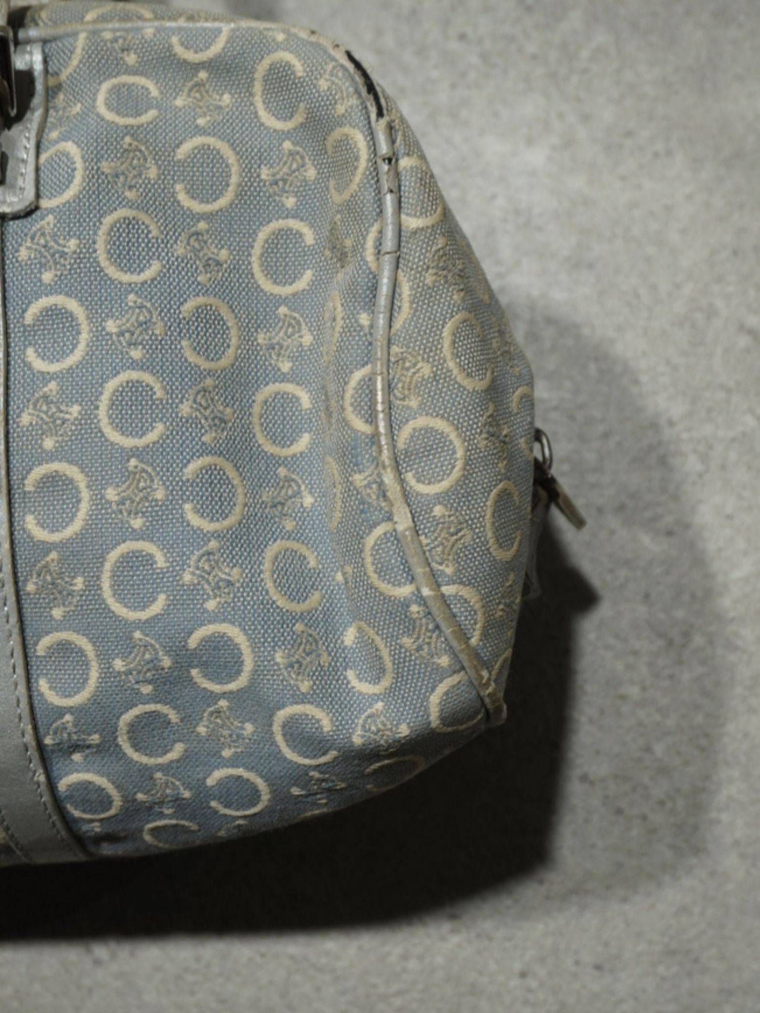 Sac baguette Céline en toile