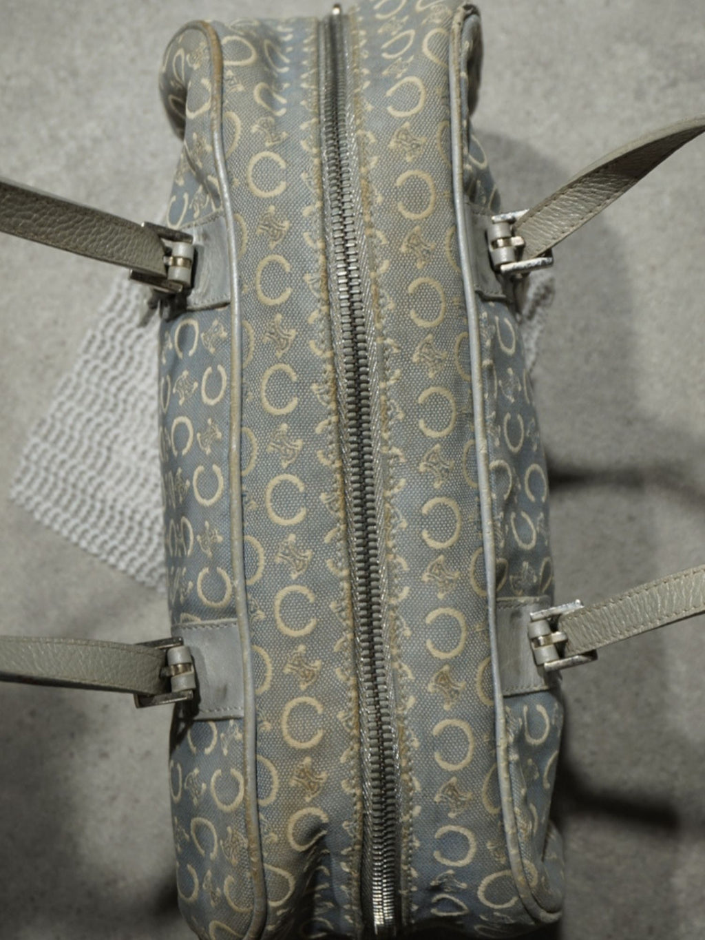 Sac baguette Céline en toile