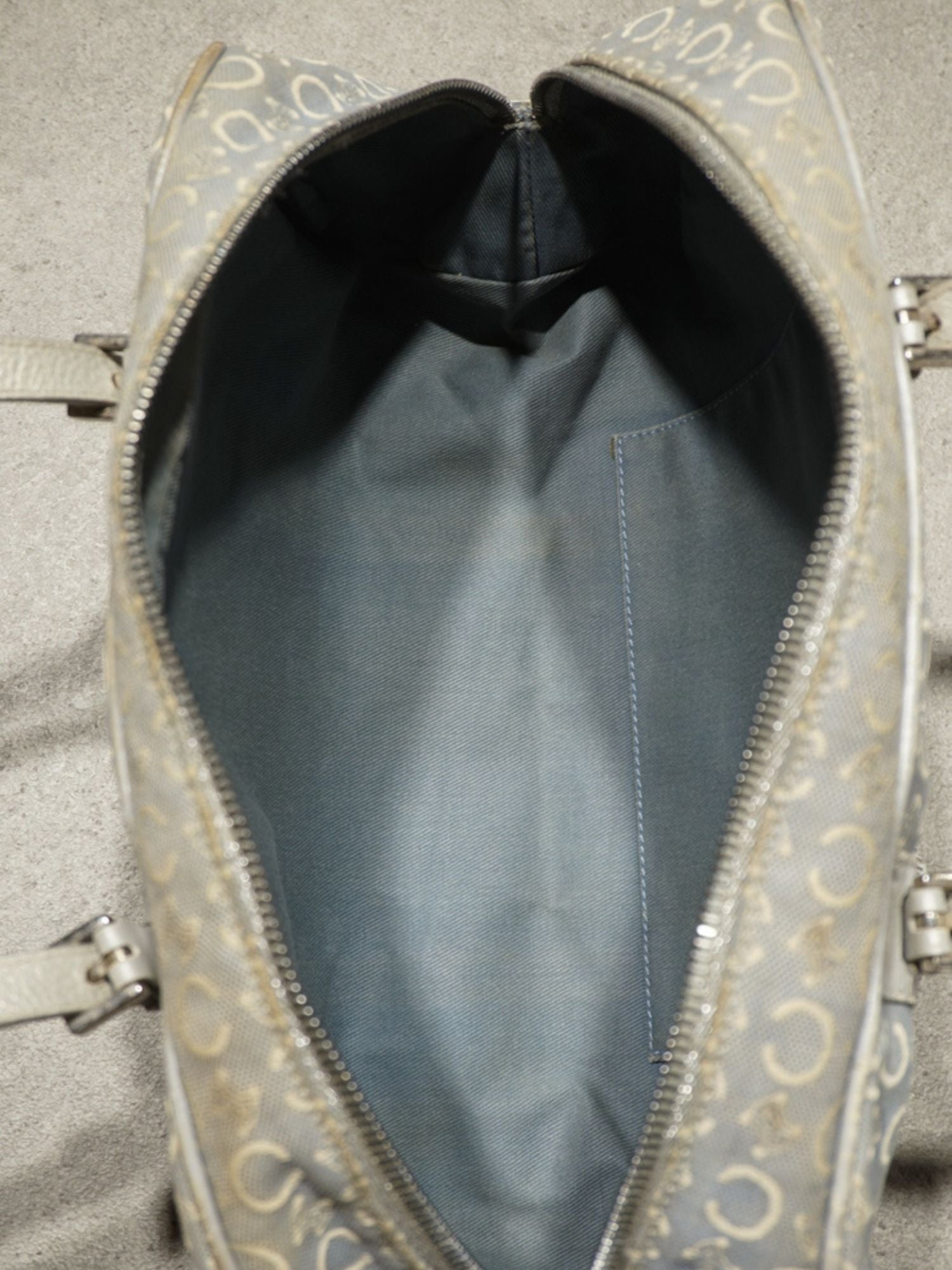 Sac baguette Céline en toile