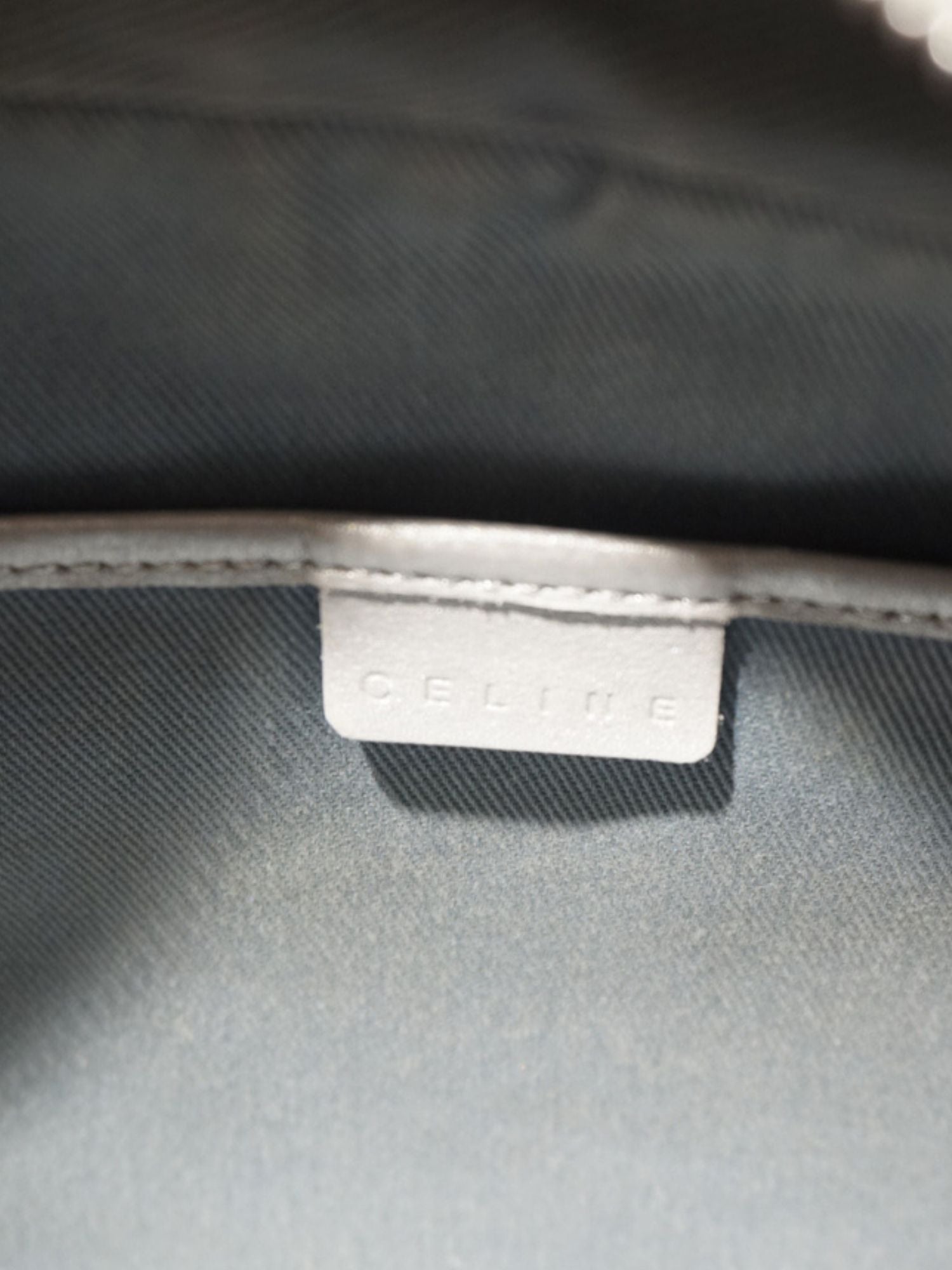 Sac baguette Céline en toile