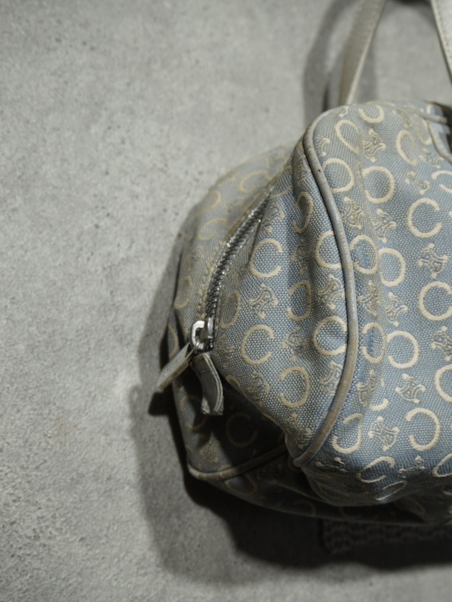 Sac baguette Céline en toile