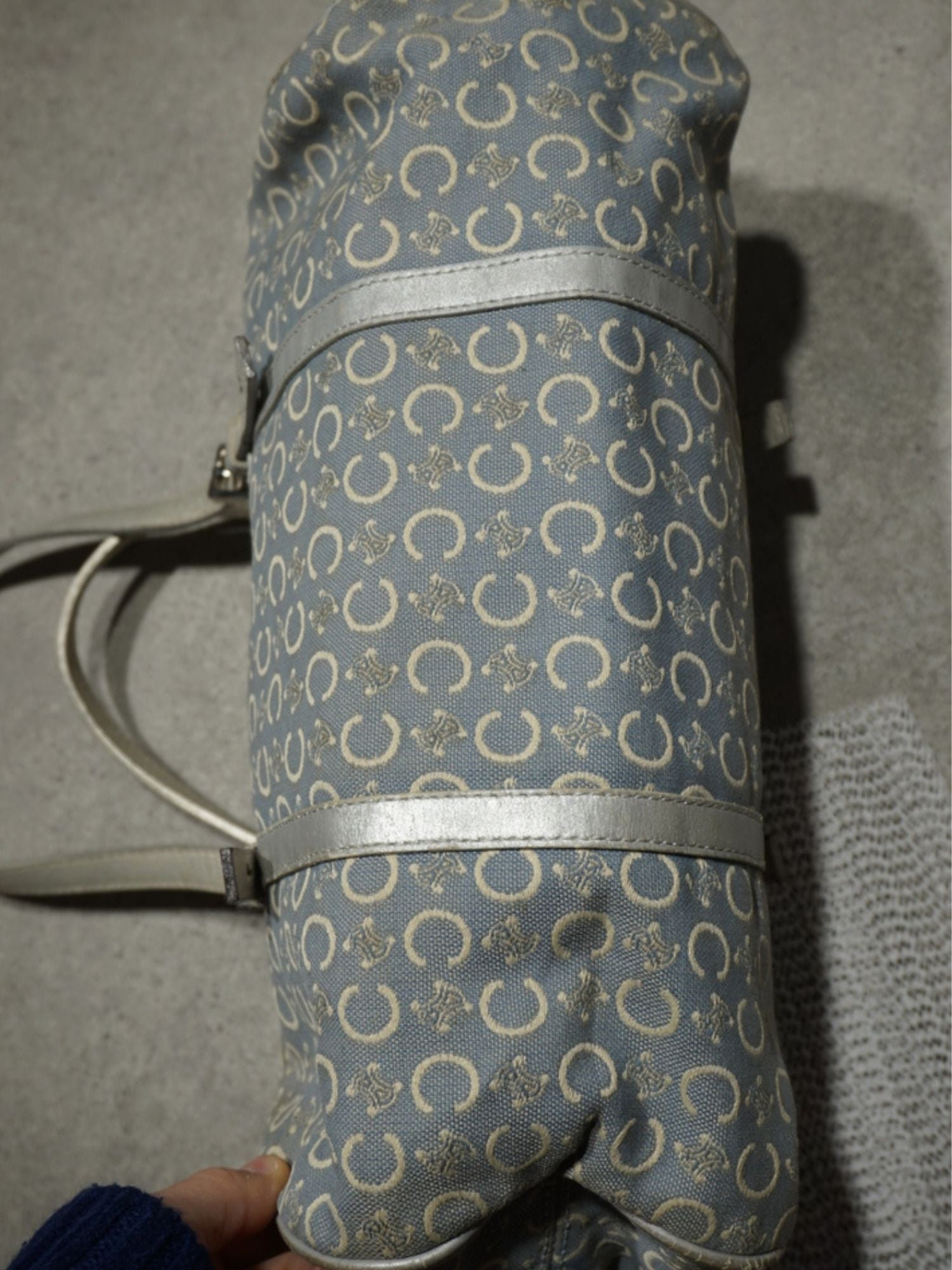 Sac baguette Céline en toile