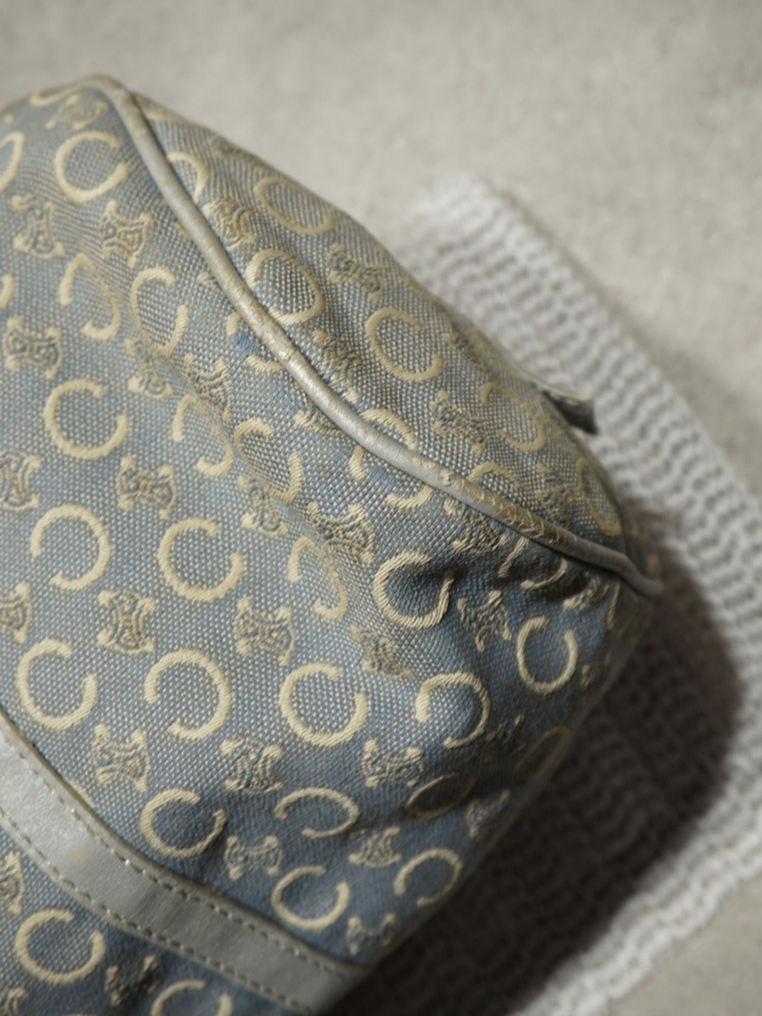 Sac baguette Céline en toile