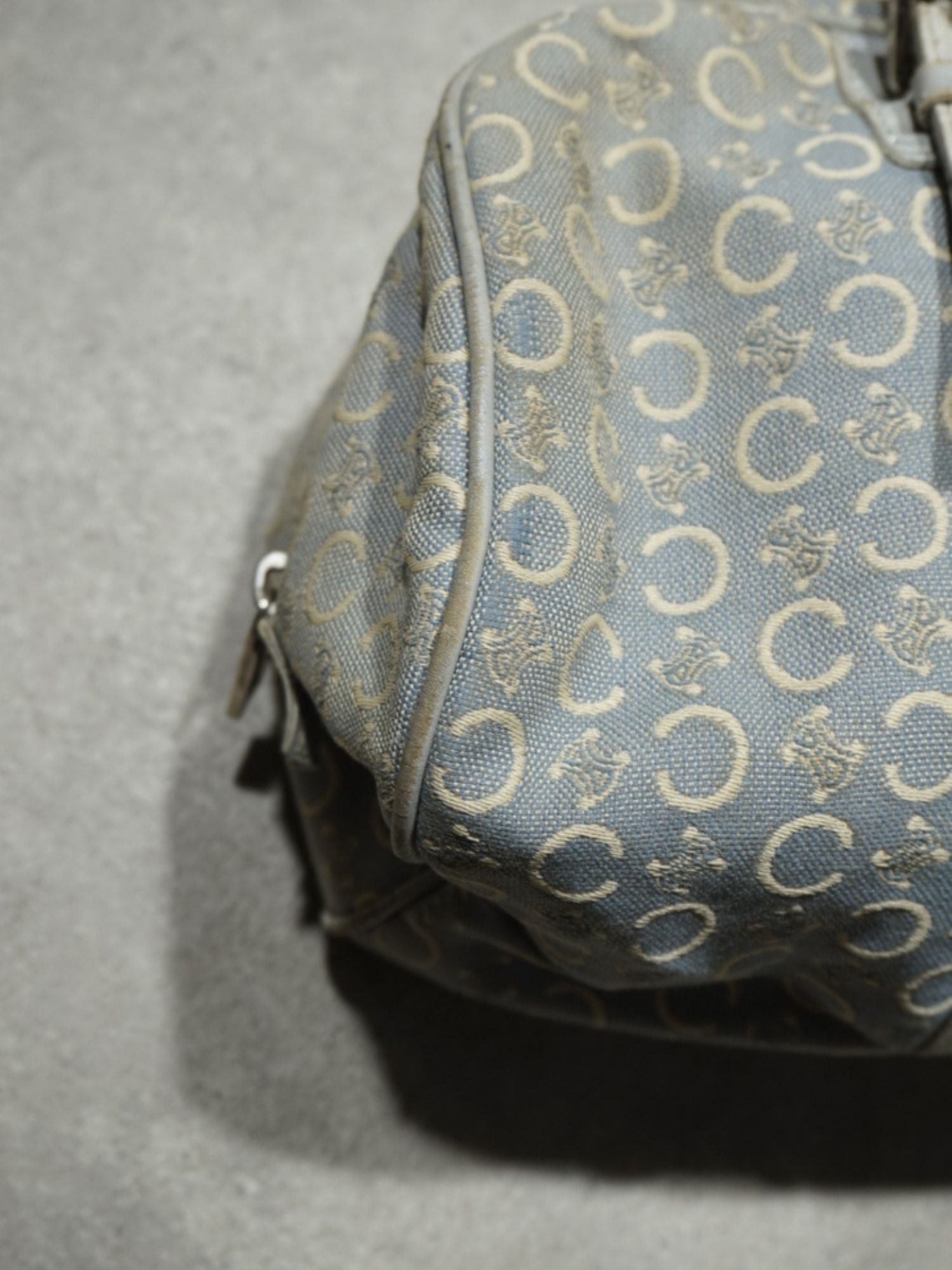 Sac baguette Céline en toile
