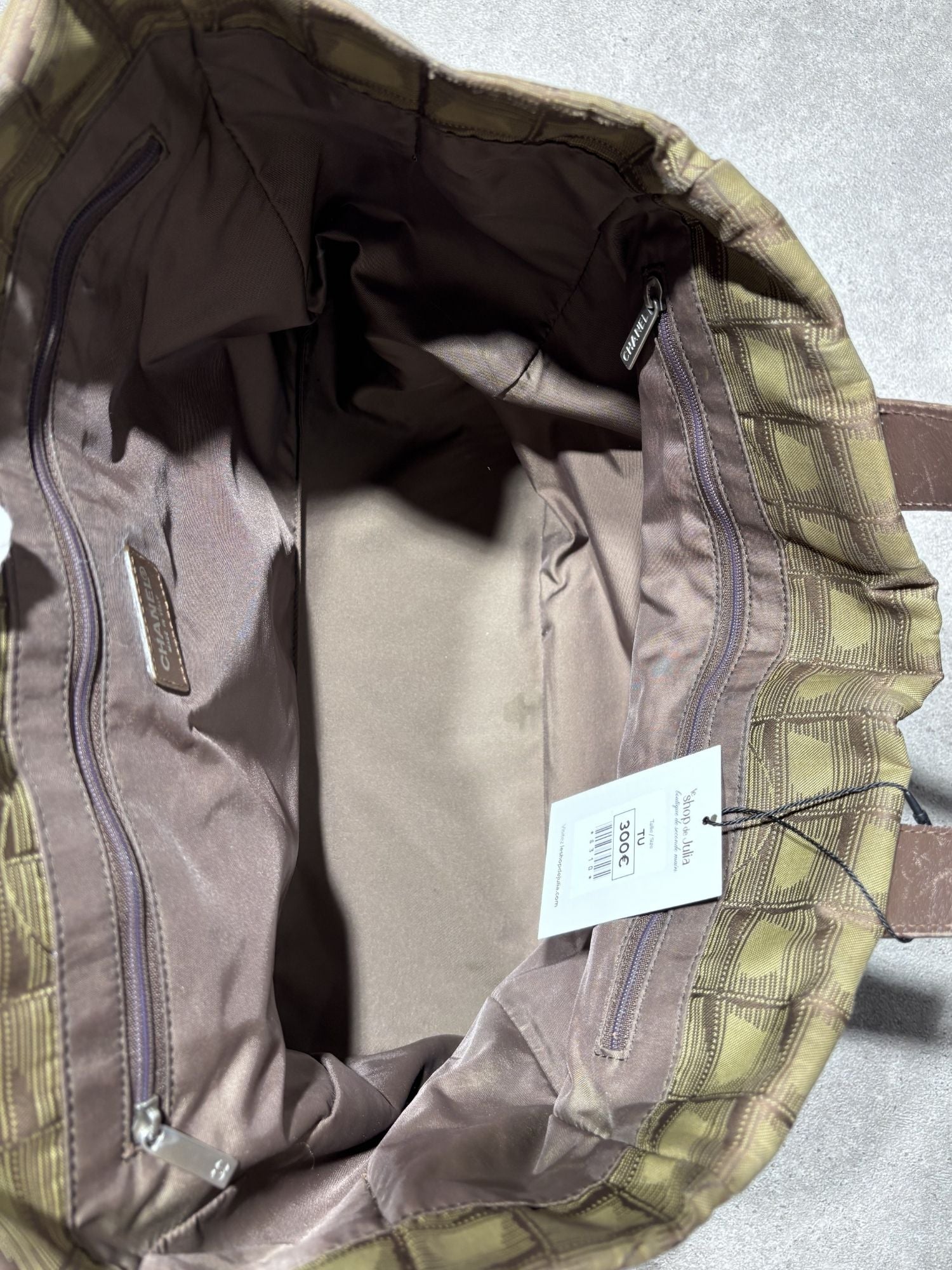 Chanel Travel line tote bag PM