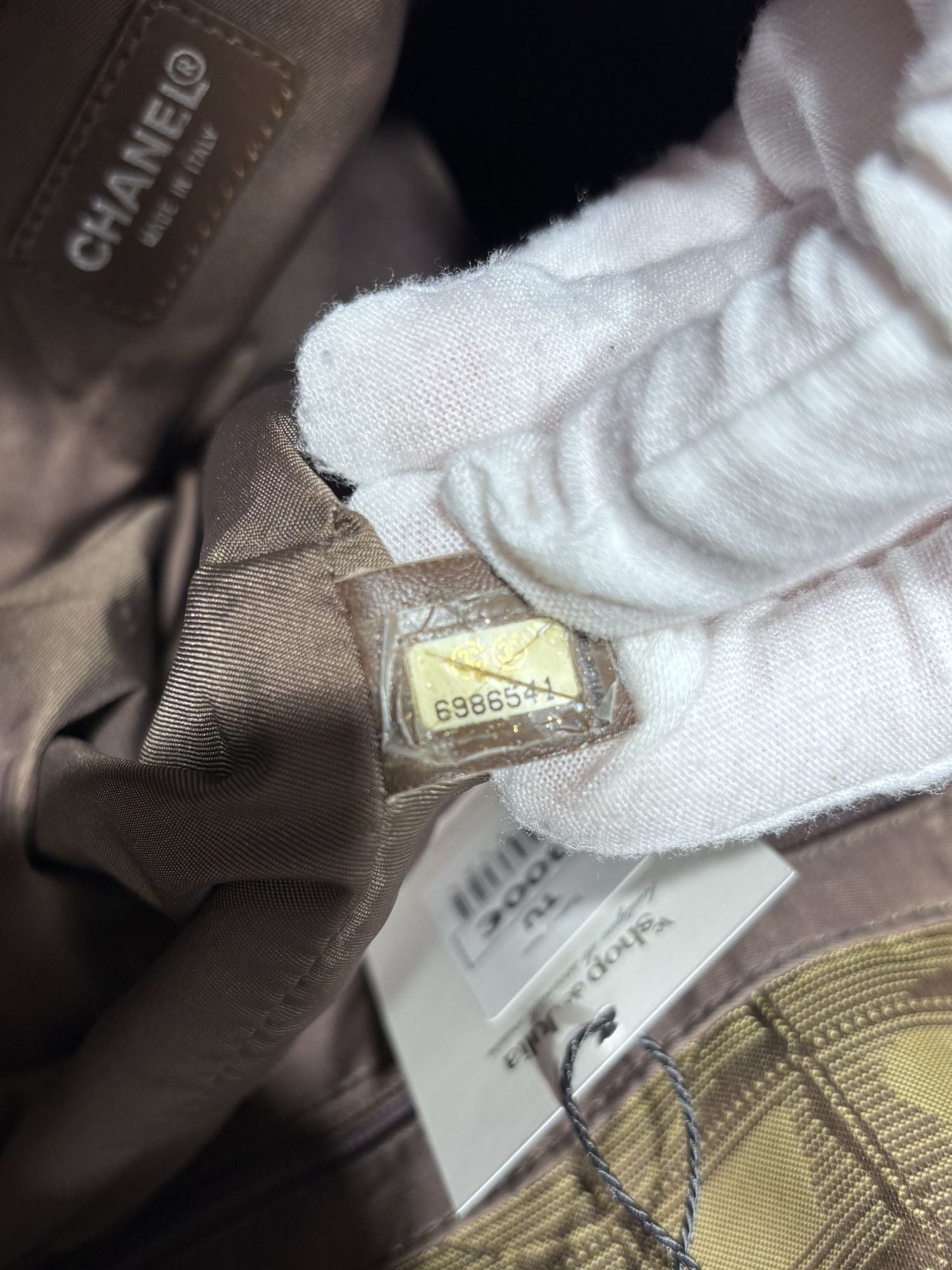 Chanel Travel line tote bag PM