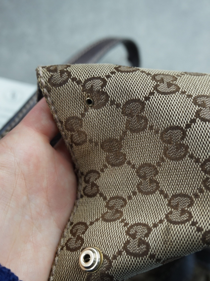 Sac à main Gucci GG canvas new ladies web tote bag