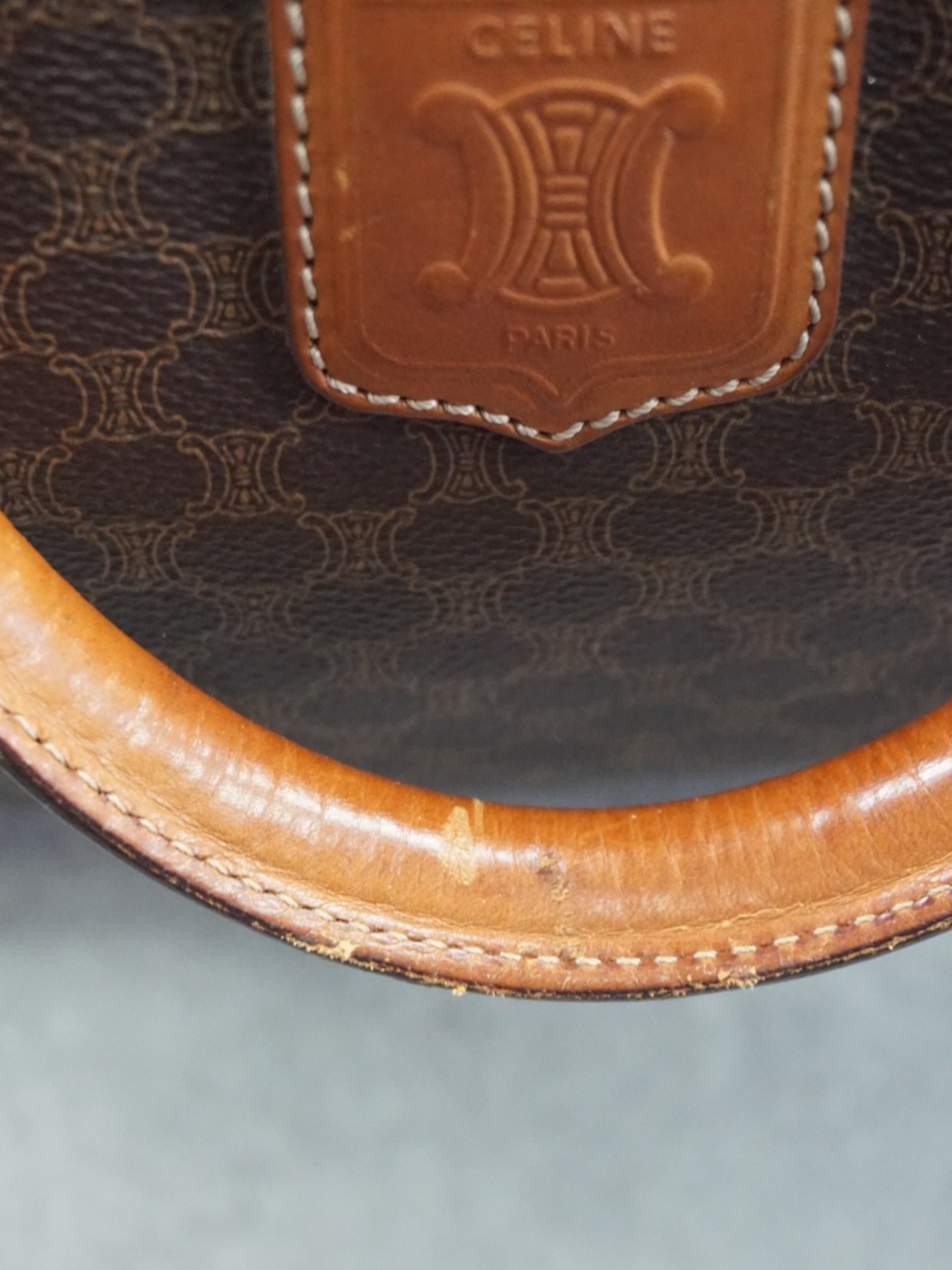 Sac de voyage Céline Triomphe Macadam 45