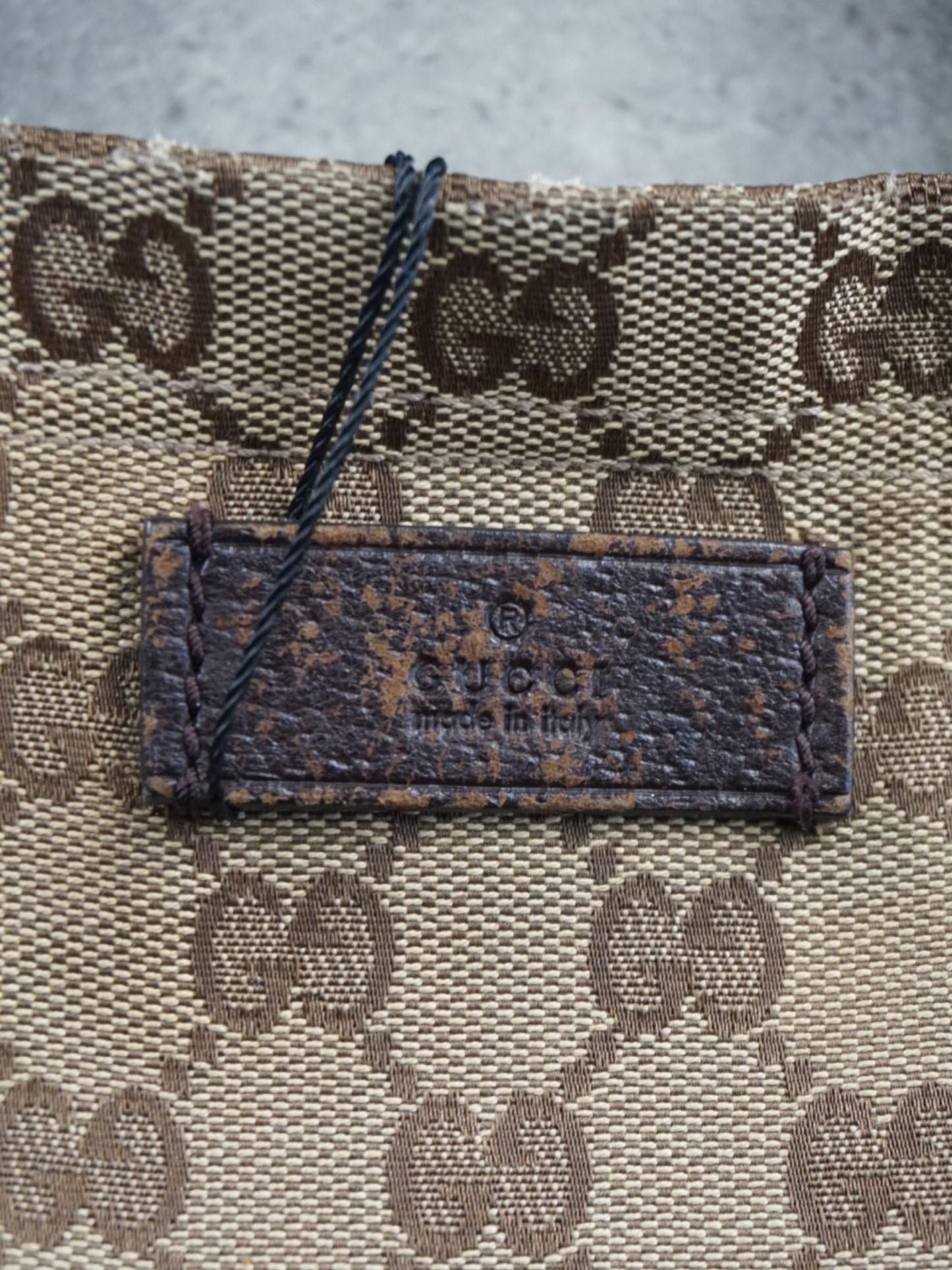 Sac à main Gucci GG Canvas Sherry line tote bag