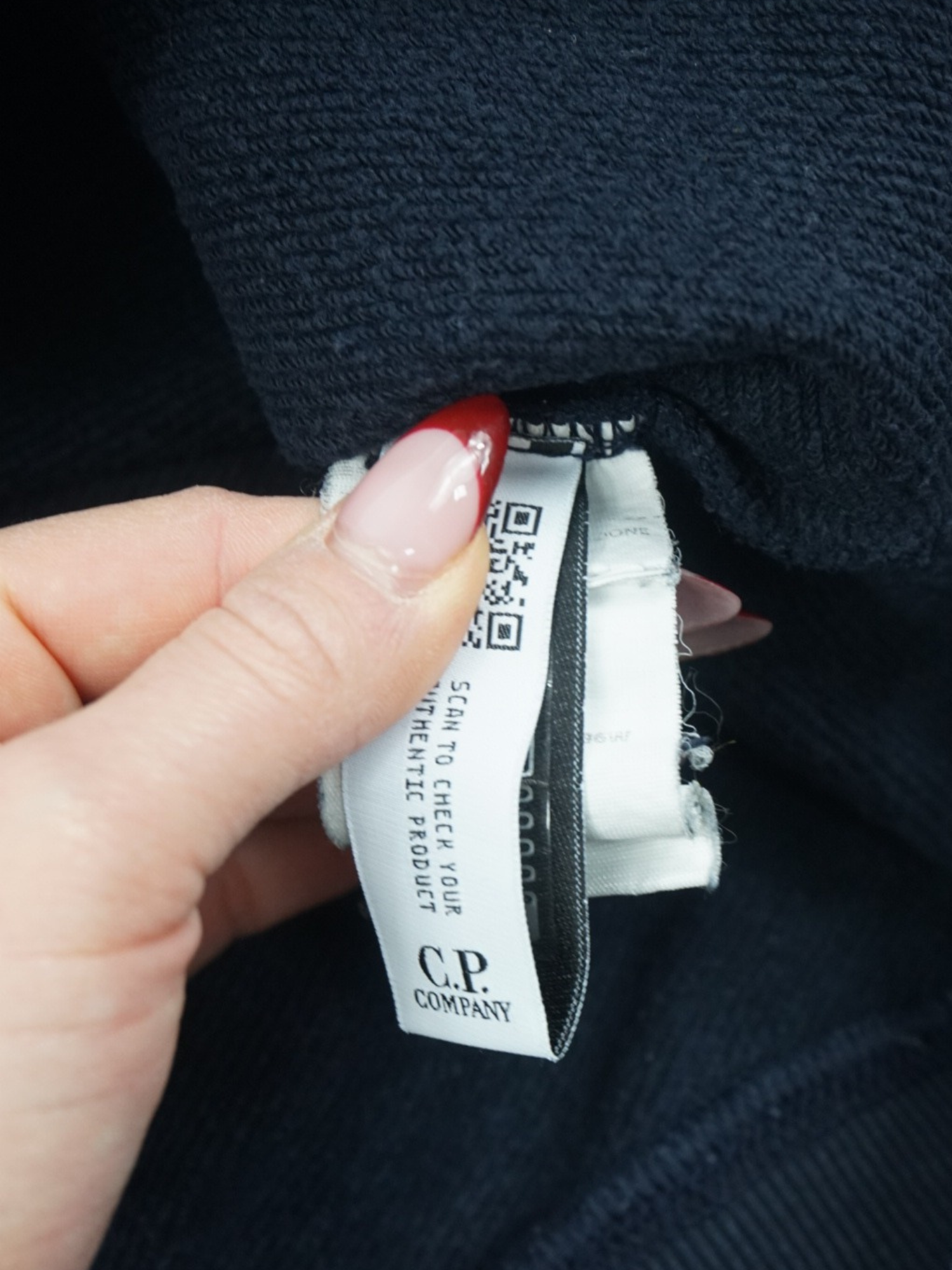Sweat CP Company bleu marine (XXL)