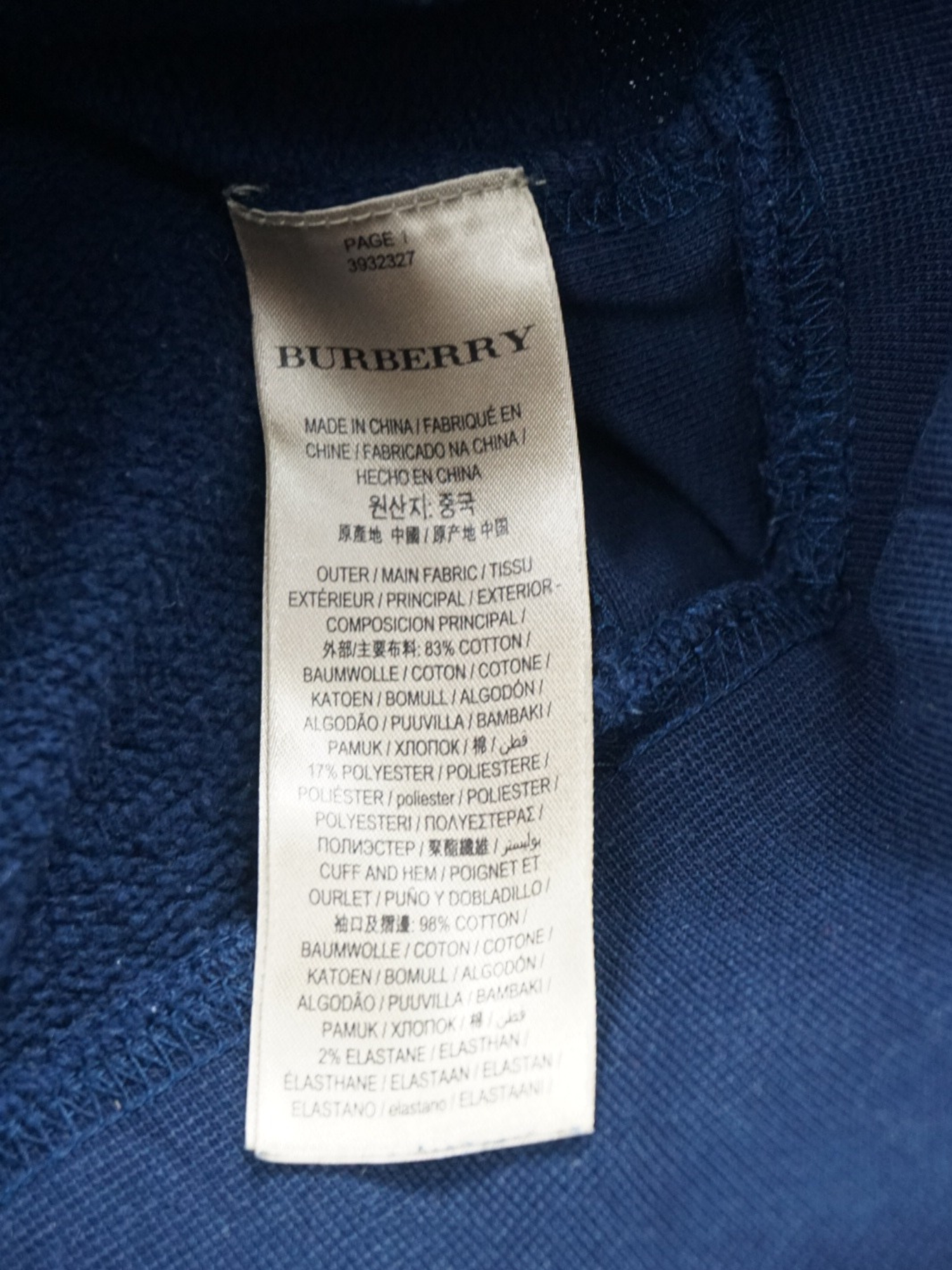 Sweat Burberry (S)
