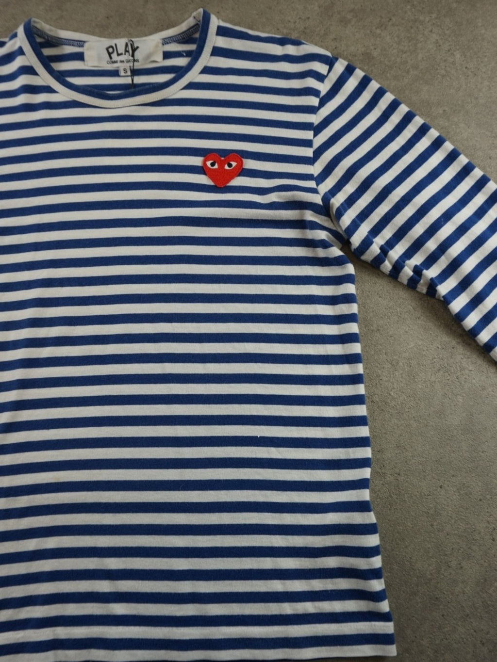 Marinière Comme des Garçons bleue (S)
