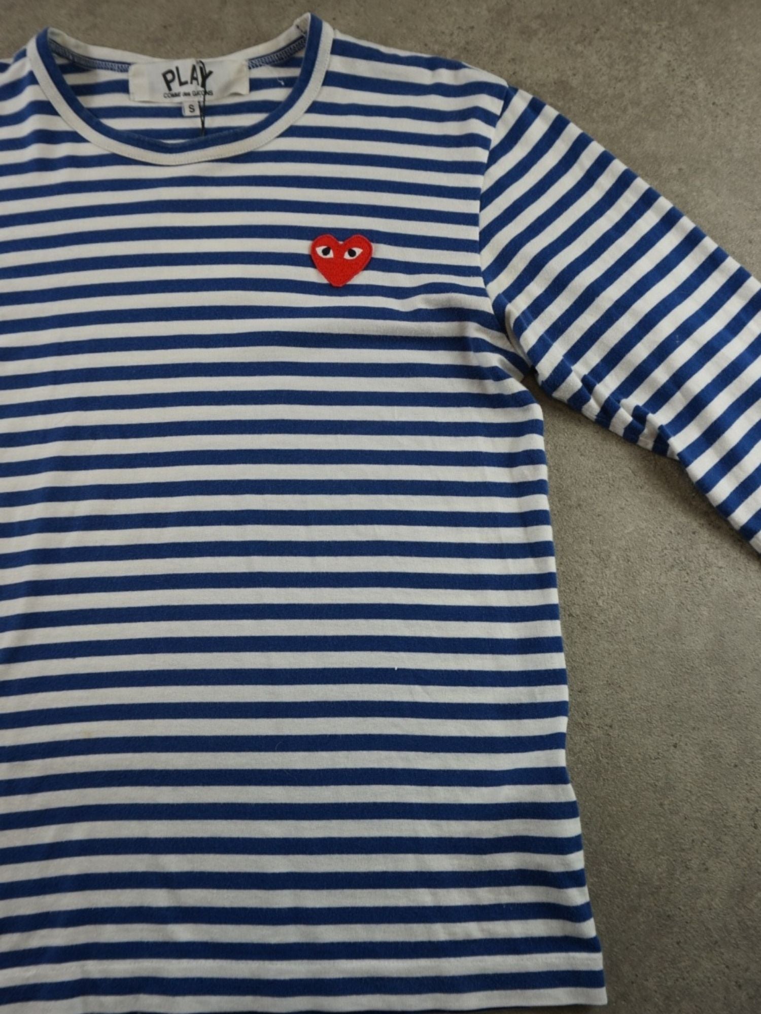Marinière Comme des Garçons bleue (S)