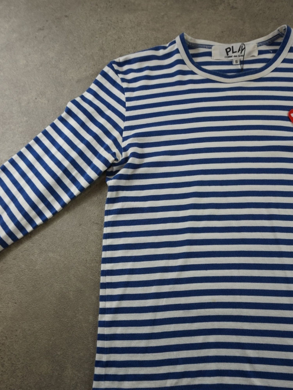Marinière Comme des Garçons bleue (S)