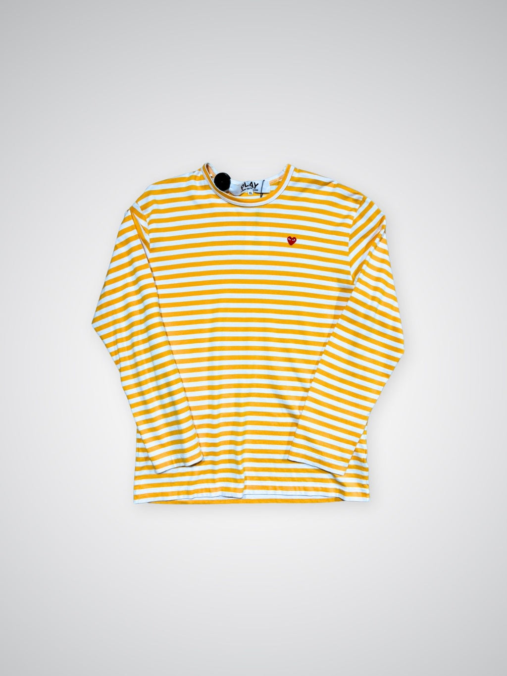 Marinière jaune Comme des Garçons (XL)